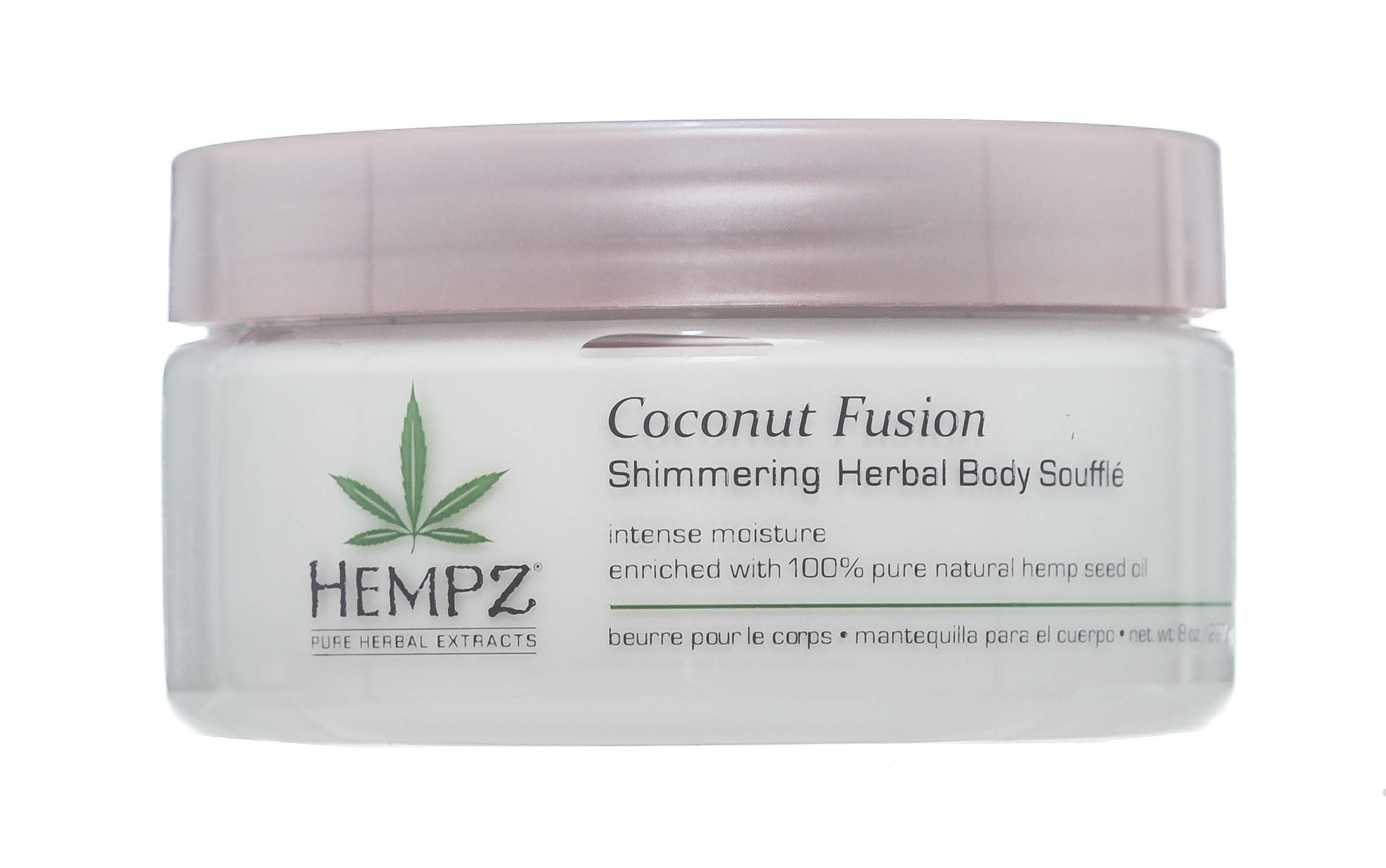 Хемпз Суфле для тела с мерцающим эффектом Herbal Body Souffle Coconut Fusion, 227 гр (Hempz, Кокосовый фьюжн) фото 1