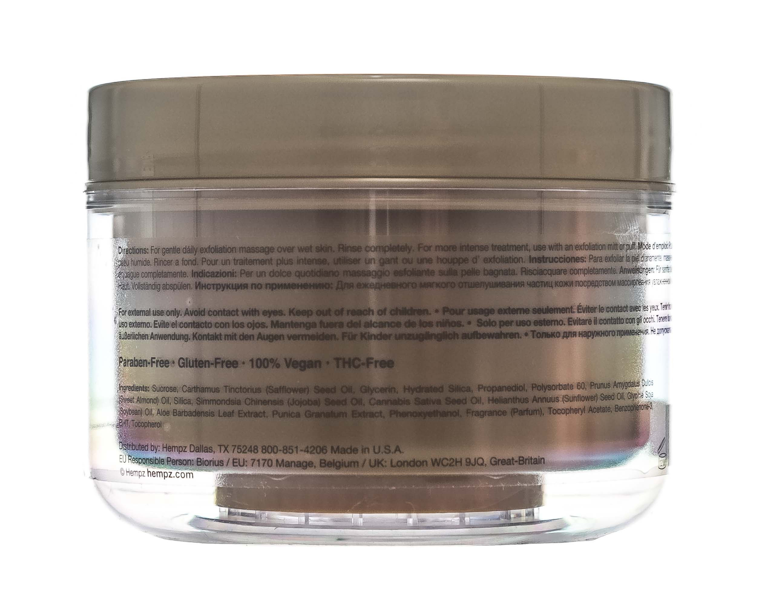 Хемпз Скраб для тела Original Sugar Body Scrub, 176 гр (Hempz, Оригинальная коллекция) фото 2