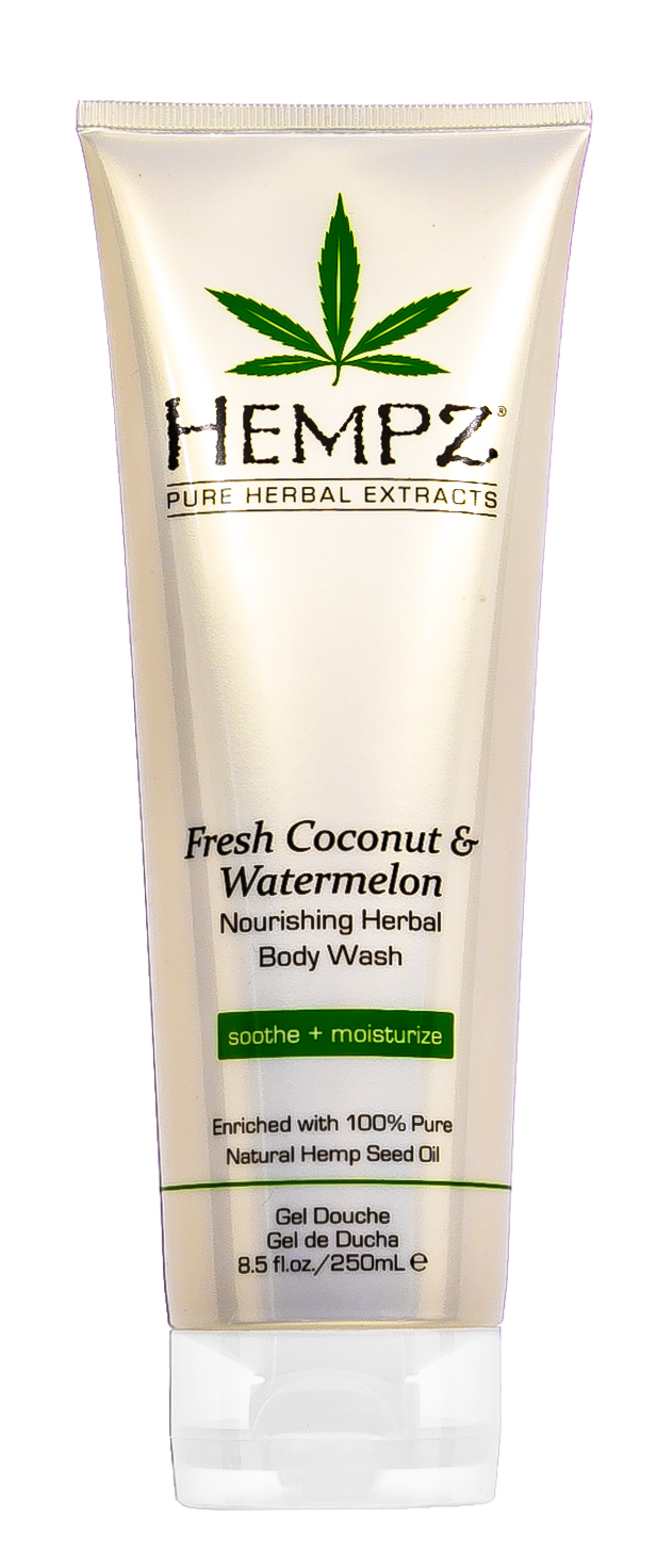 Хемпз Гель для душа Fresh Coconut & Watermelon Herbal Body Wash, 250 мл (Hempz, Кокос и арбуз) фото 1