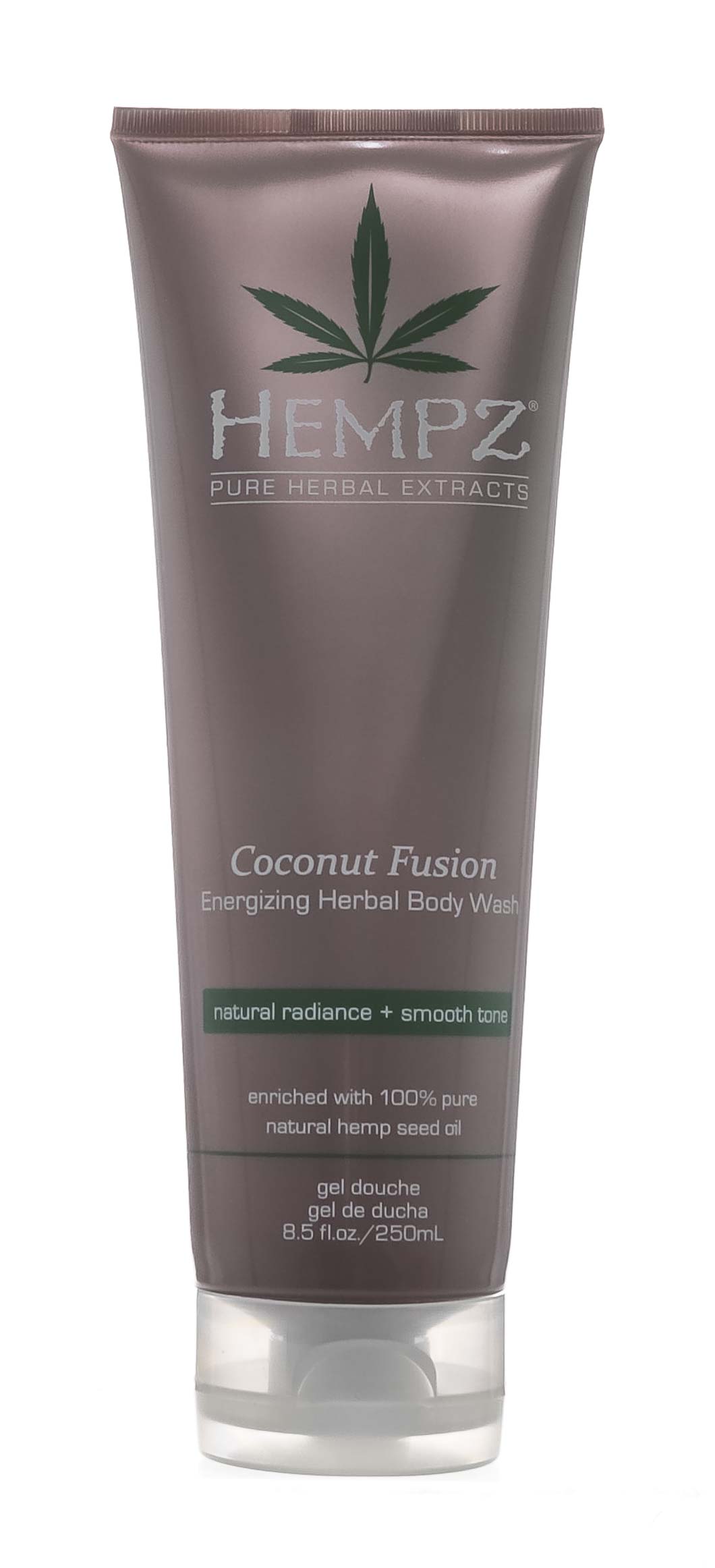 Хемпз Бодрящий гель для душа Coconut Fusion Energizing Herbal Body Wash, 250 мл (Hempz, Кокосовый фьюжн) фото 1