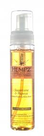 Hempz Гель-мусс для душа Sugarcane  Papaya Herbal Foaming Body Wash, 250 мл. фото