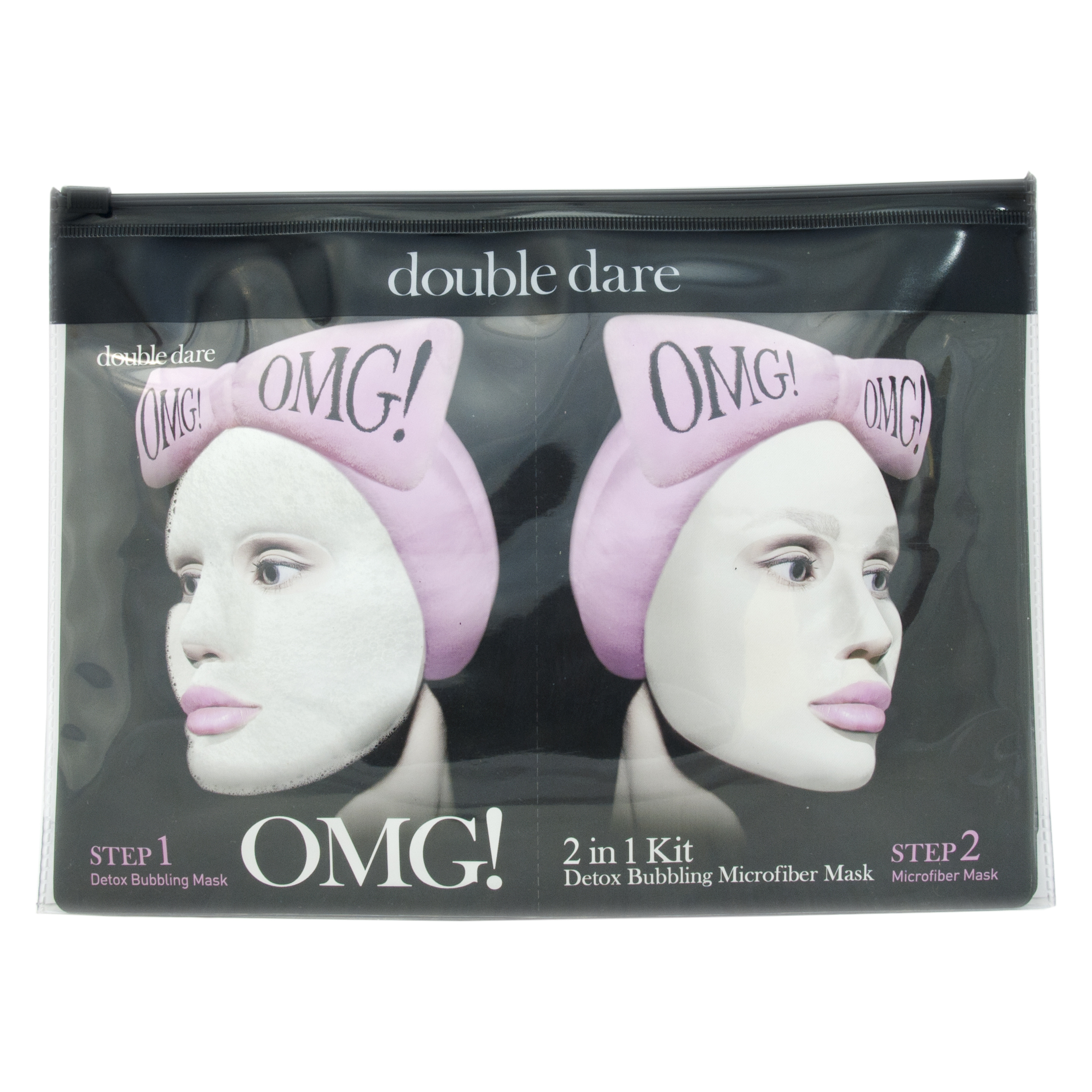 Дабл Дейр ОМГ Двухкомпонентная маска для глубокого очищения и питания, 5 шт (Double Dare OMG, Double Dare) Дабл Дейр ОМГ Двухкомпонентная маска для глубокого очищения и питания, 5 шт (Double Dare OMG, Double Dare) фото 1