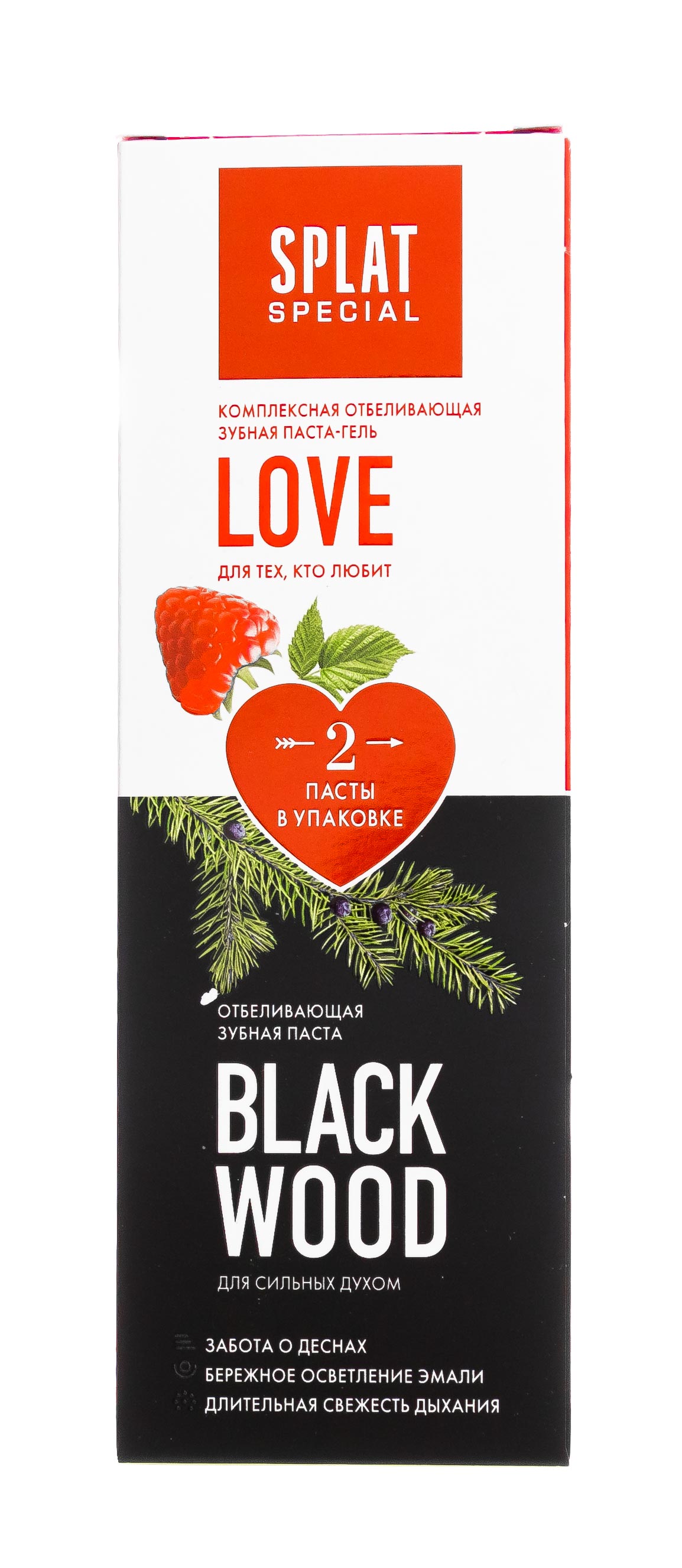 Сплат Зубная паста Splat Special Love для Нее 75 мл 1 штука Blackwood для Него 75 мл 1 штука (Splat, Special) фото 4