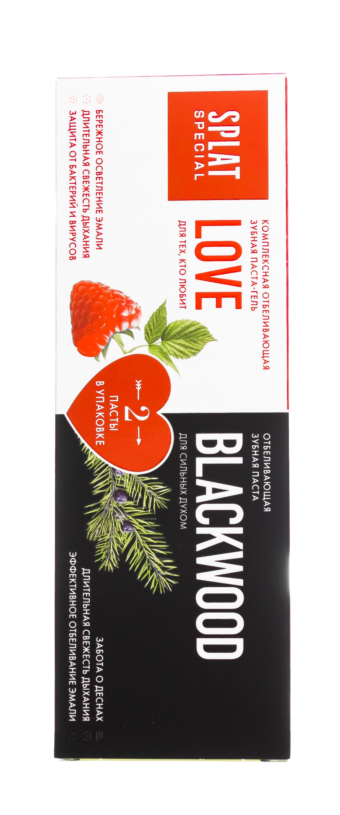 Сплат Зубная паста Splat Special Love для Нее 75 мл 1 штука Blackwood для Него 75 мл 1 штука (Splat, Special) фото 6