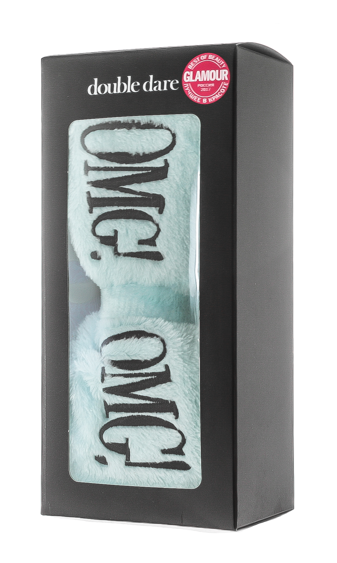 Дабл Дейр ОМГ Бант-повязка для фиксации волос во время косметических процедур, мятный 1 шт (Double Dare OMG, OMG!) фото 2