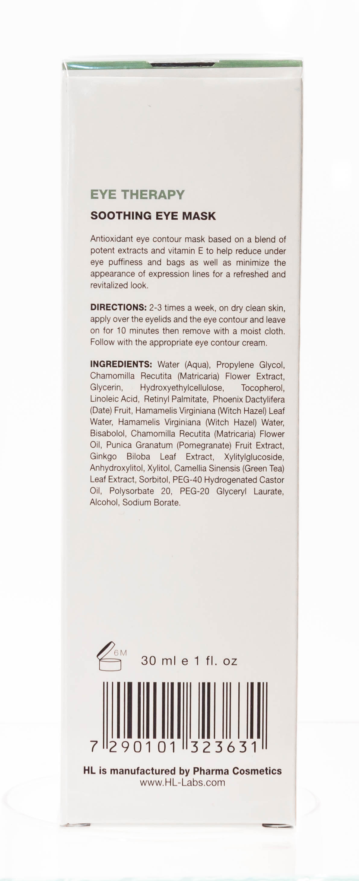 Холи Лэнд Подтягивающая маска для век Soothing Eye Mask 30 мл (Holyland Laboratories, Eye Therapy) фото 6