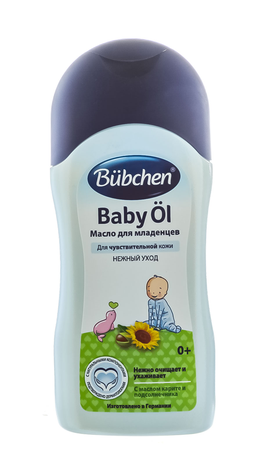 Бюбхен Масло для младенцев 200 мл (Bubchen, Уход за кожей лица и тела) фото 1