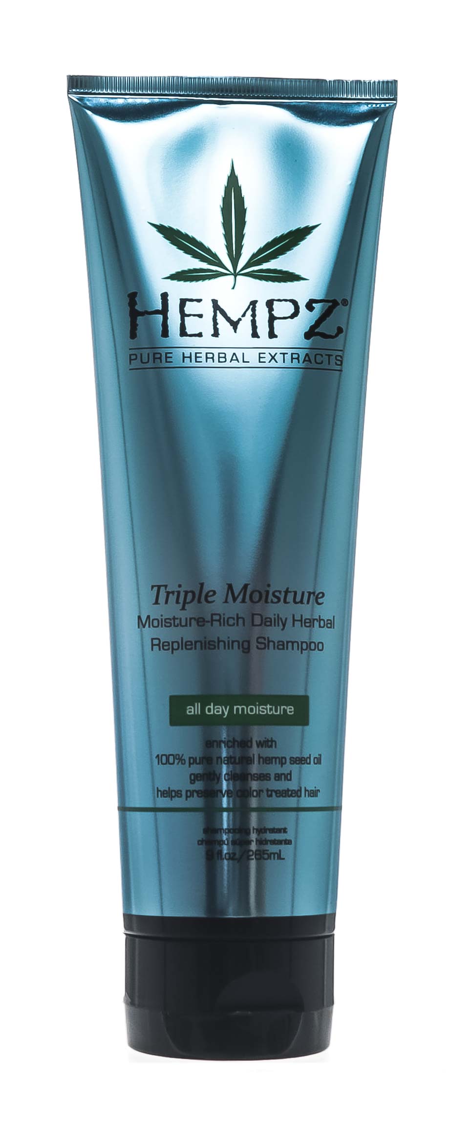 Хемпз Шампунь растительный Triple Moisture Replenishing Shampoo, 265 мл (Hempz, Тройное увлажнение) фото 1