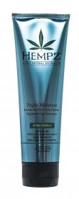 Hempz Шампунь растительный Triple Moisture Replenishing Shampoo, 265 мл. фото