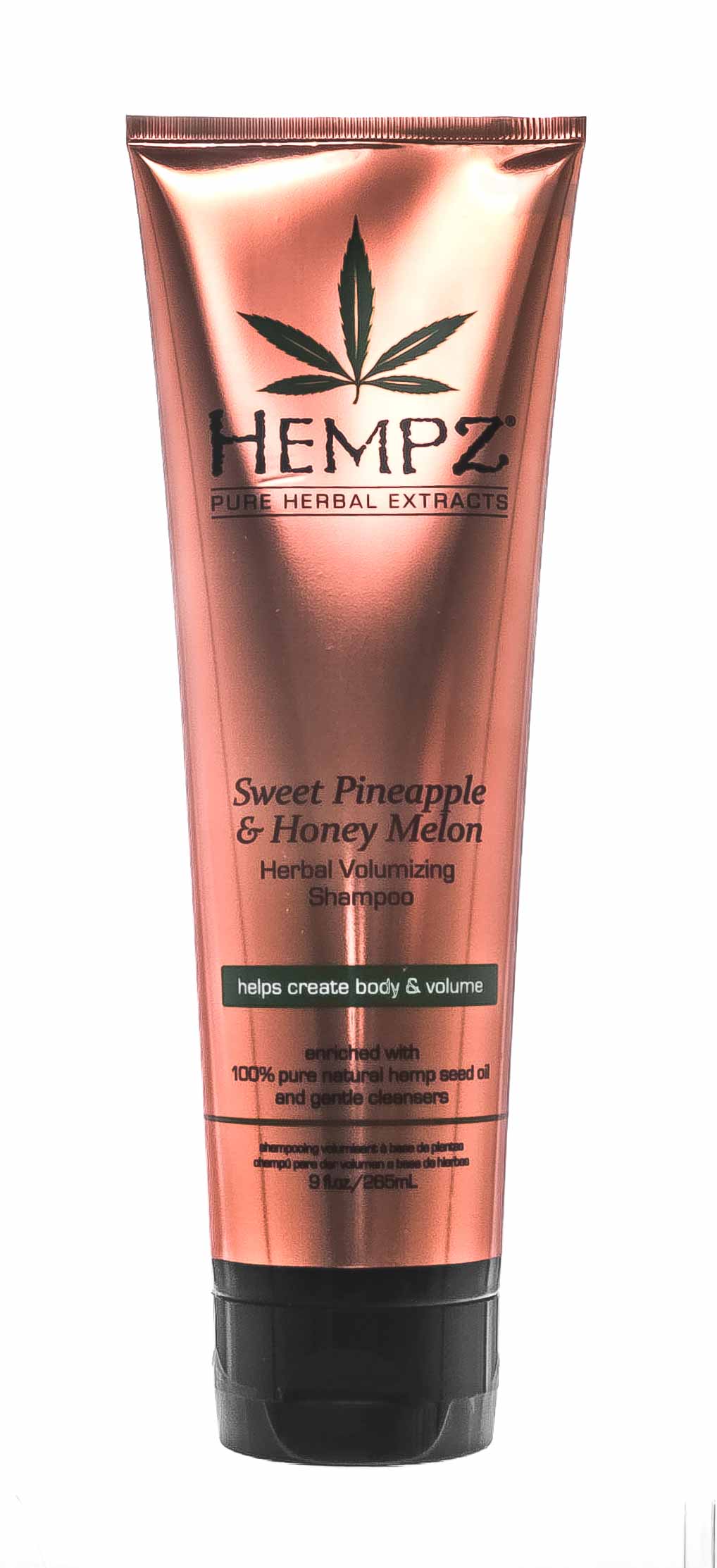 Хемпз Шампунь растительный для придания объёма Sweet Pineapple & Honey Melon Volumizing Shampoo, 265 мл (Hempz, Ананас и медовая дыня) фото 1