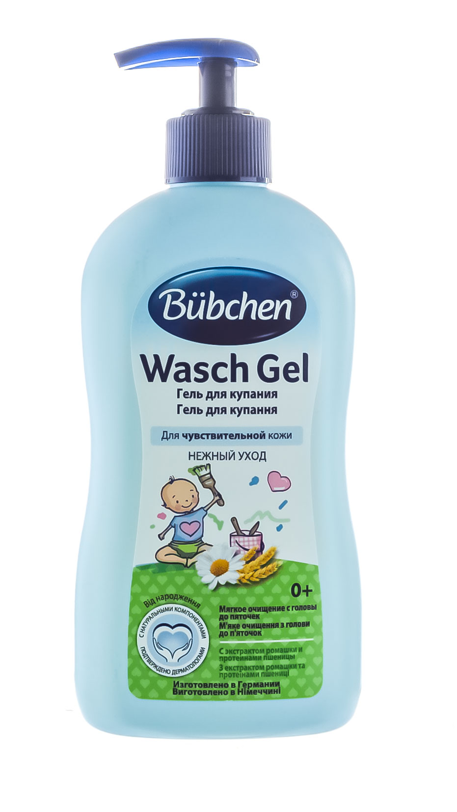 Бюбхен Гель для купания 400 мл (Bubchen, Базовая серия) фото 1