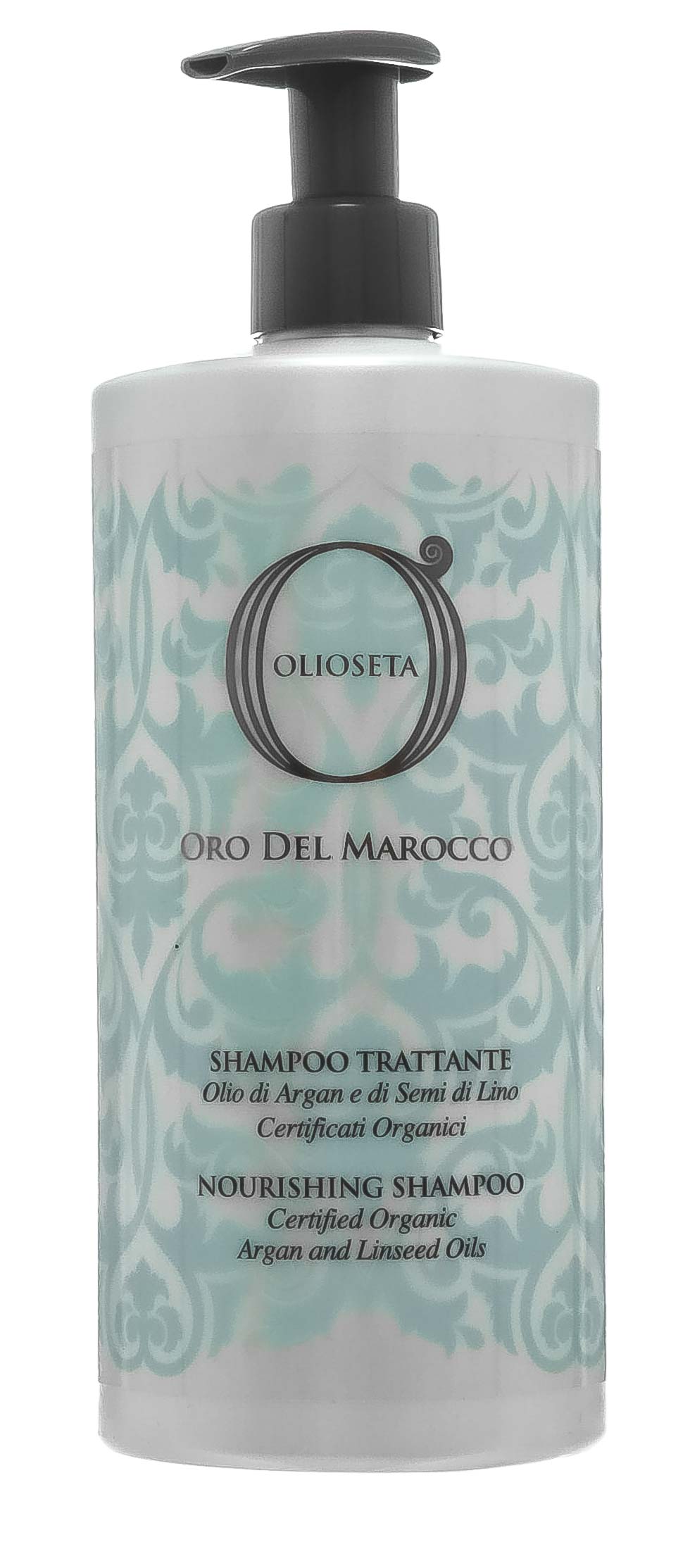 Барекс Шампунь питательный с маслом арганы и маслом семян льна 750 мл (Barex, Olioseta Oro del Marocco) фото 1