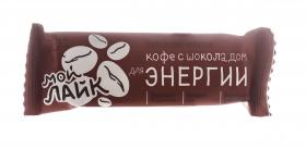Леовит Батончик Кофе с шоколадом для энергии. Упаковка 25 г. фото
