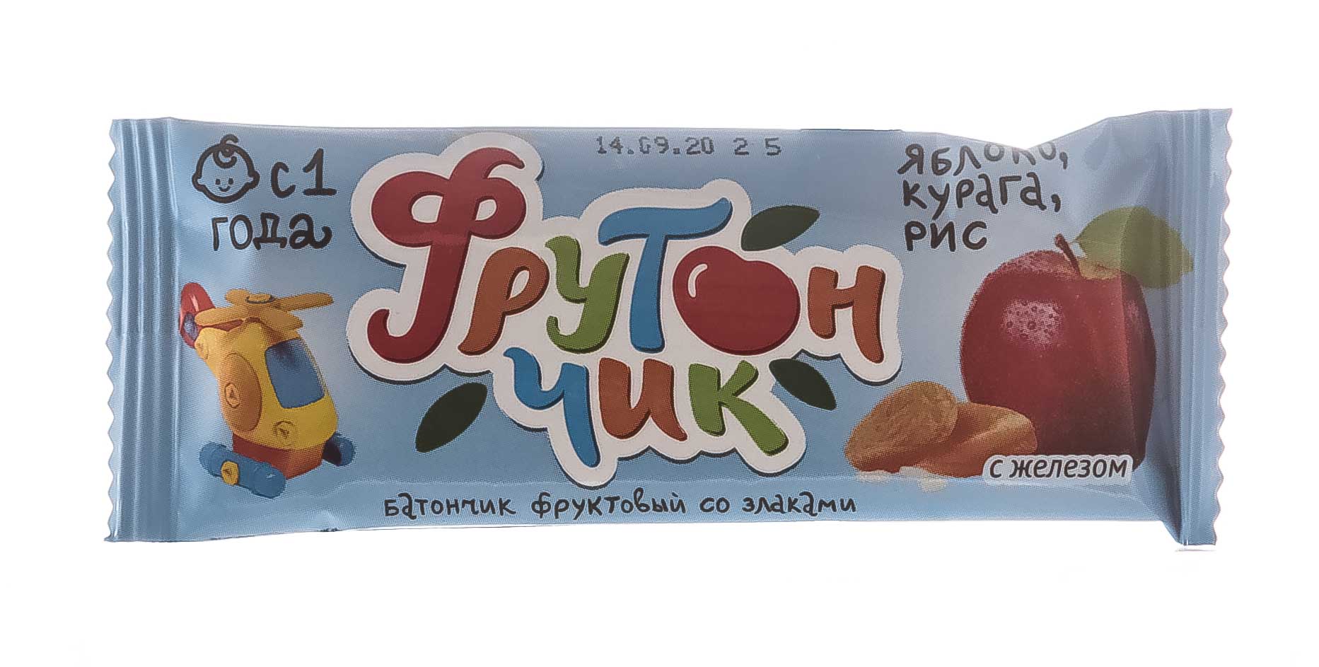 Леовит Батончик фруктовый со злаками Яблоко, курага, рис. Упаковка 20 г (Леовит, Фрутончик) Леовит Батончик фруктовый со злаками Яблоко, курага, рис. Упаковка 20 г (Леовит, Фрутончик) фото 1