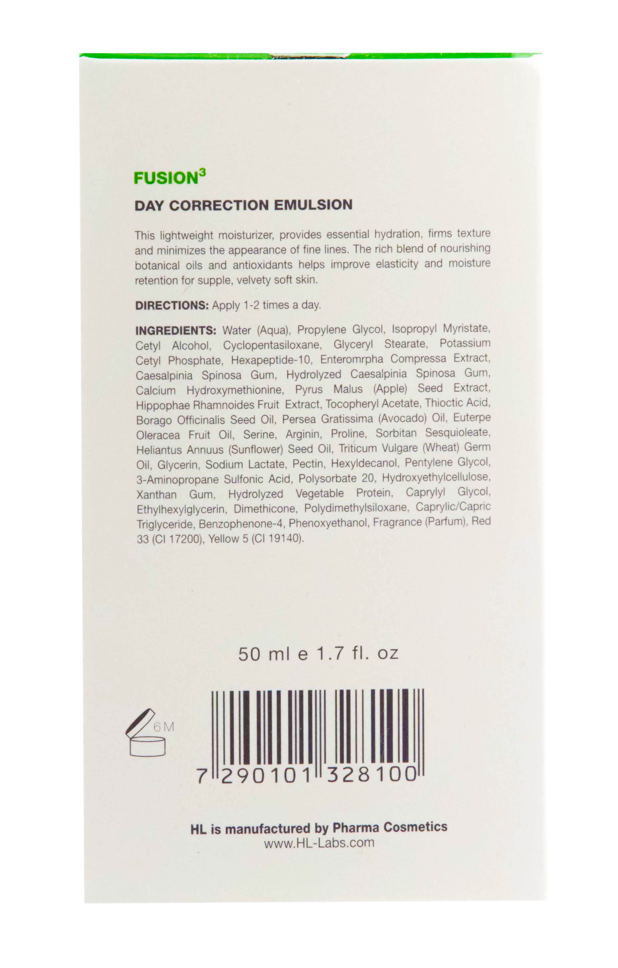 Холи Лэнд Дневная эмульсия Day correction emulsion 50 мл (Holyland Laboratories, Fusion) фото 3