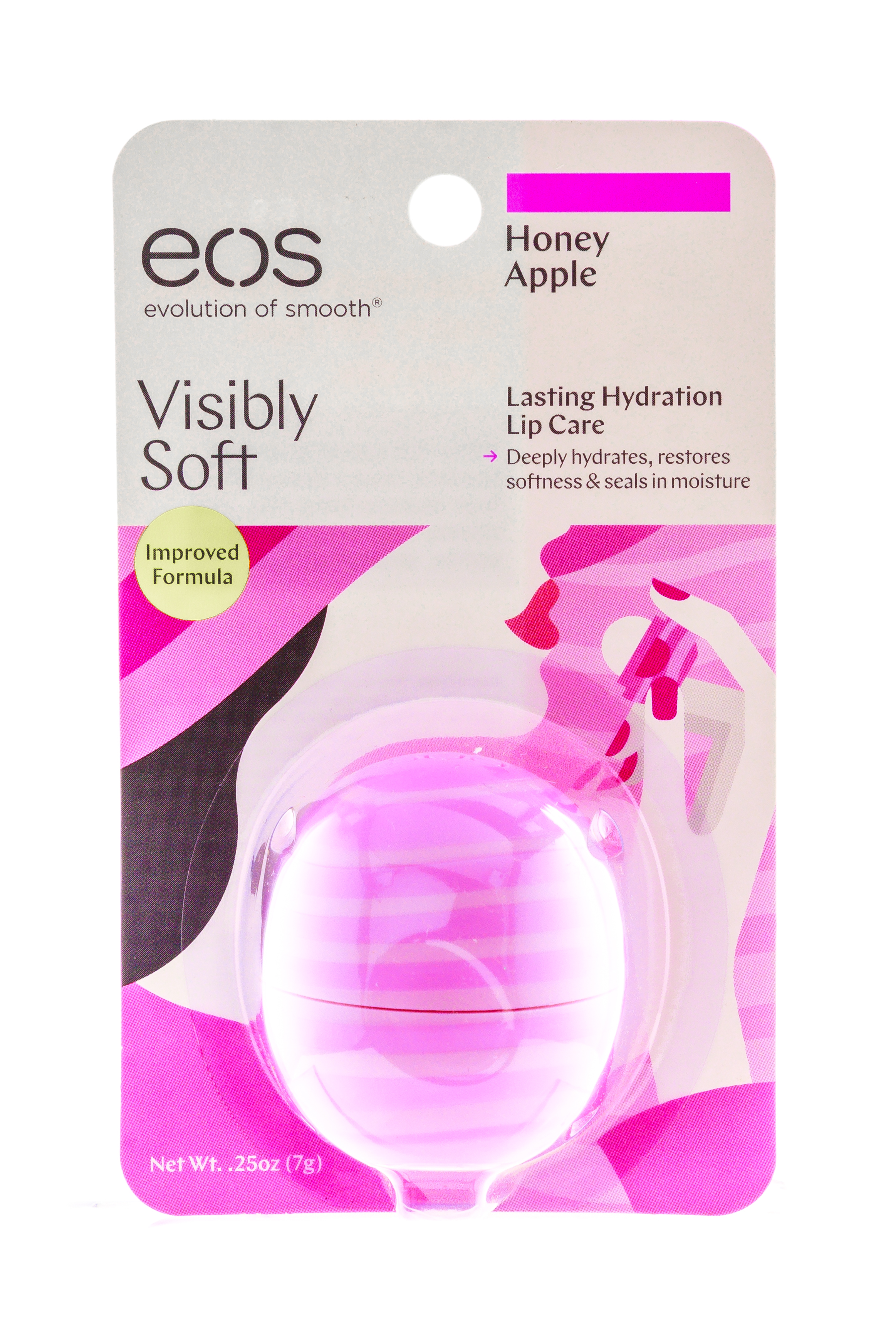 Эос Бальзам для губ  Eos Honey Apple Медовое яблоко (Eos, Lip Balm) фото 1
