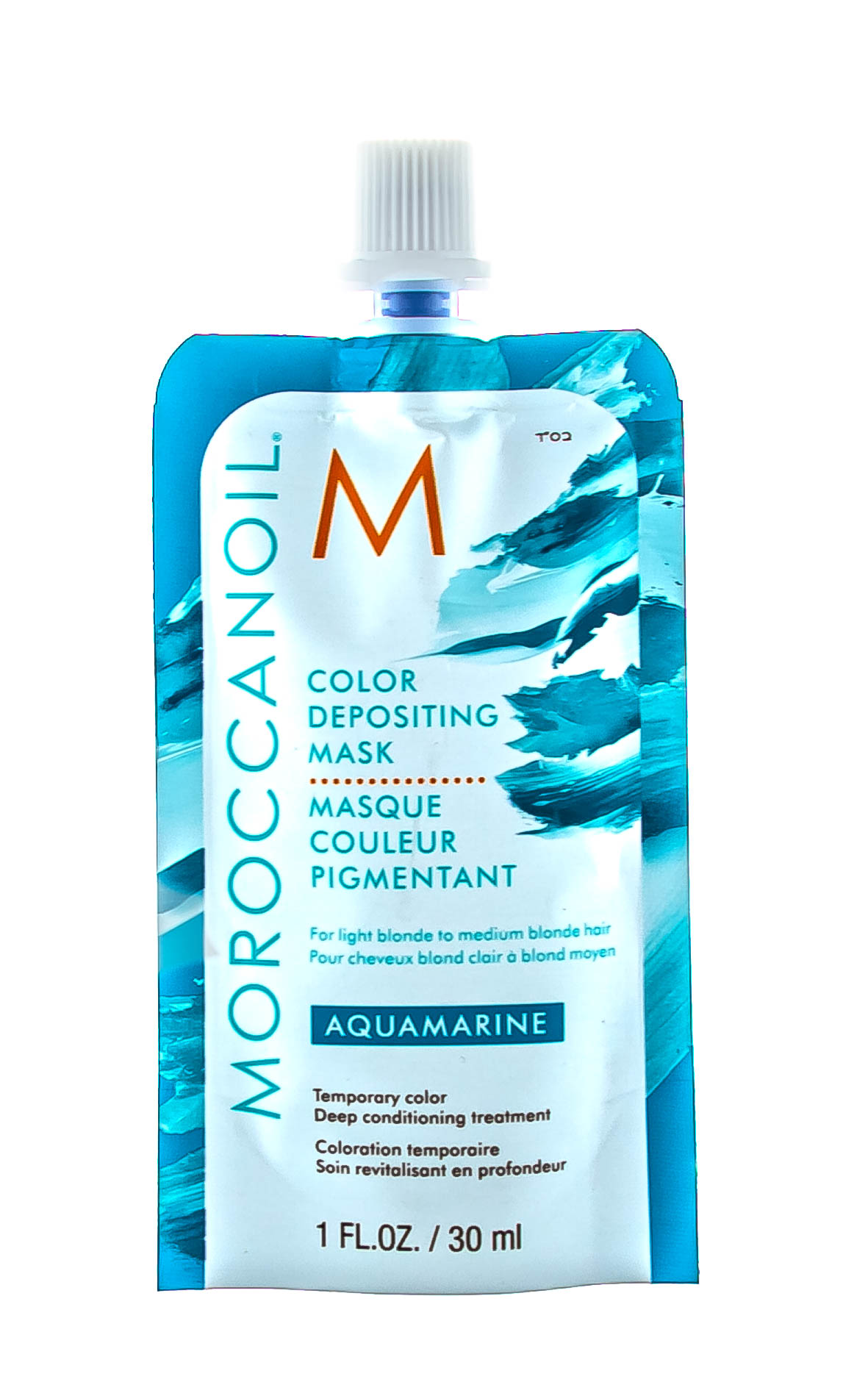 Moroccanoil Тонирующая маска для волос тон Aquamarine, 30 мл (Moroccanoil, Color Depositing Mask)