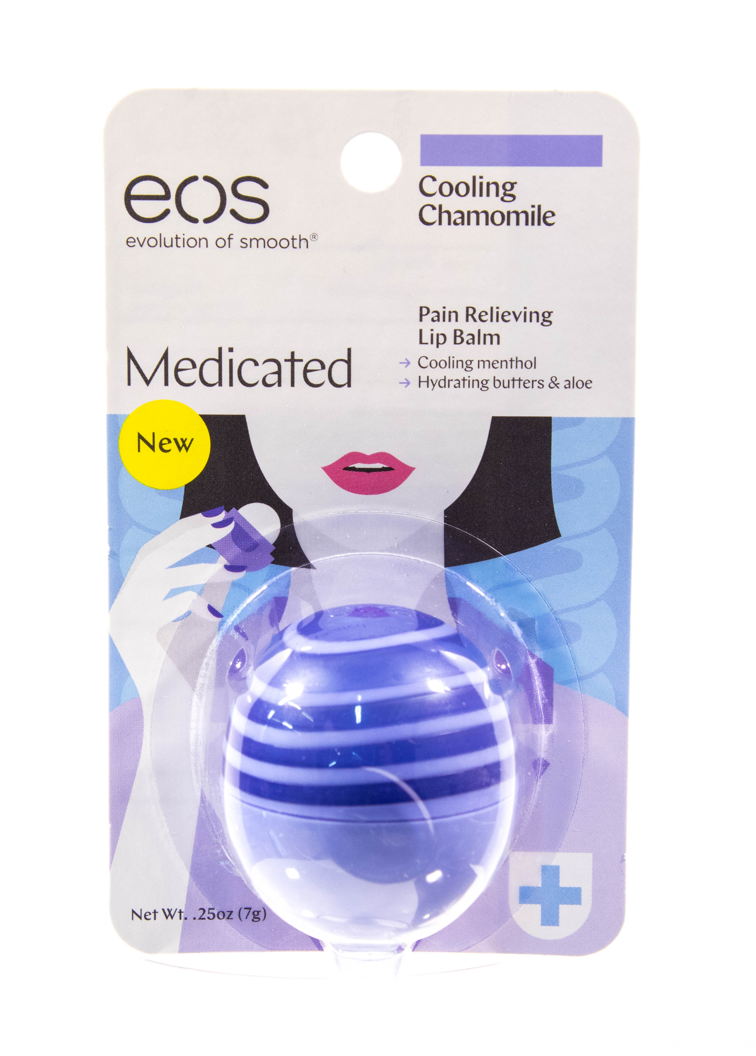 Эос Бальзам для губ Eos Cooling Chamomile Ромашка (Eos, Lip Balm) фото 1
