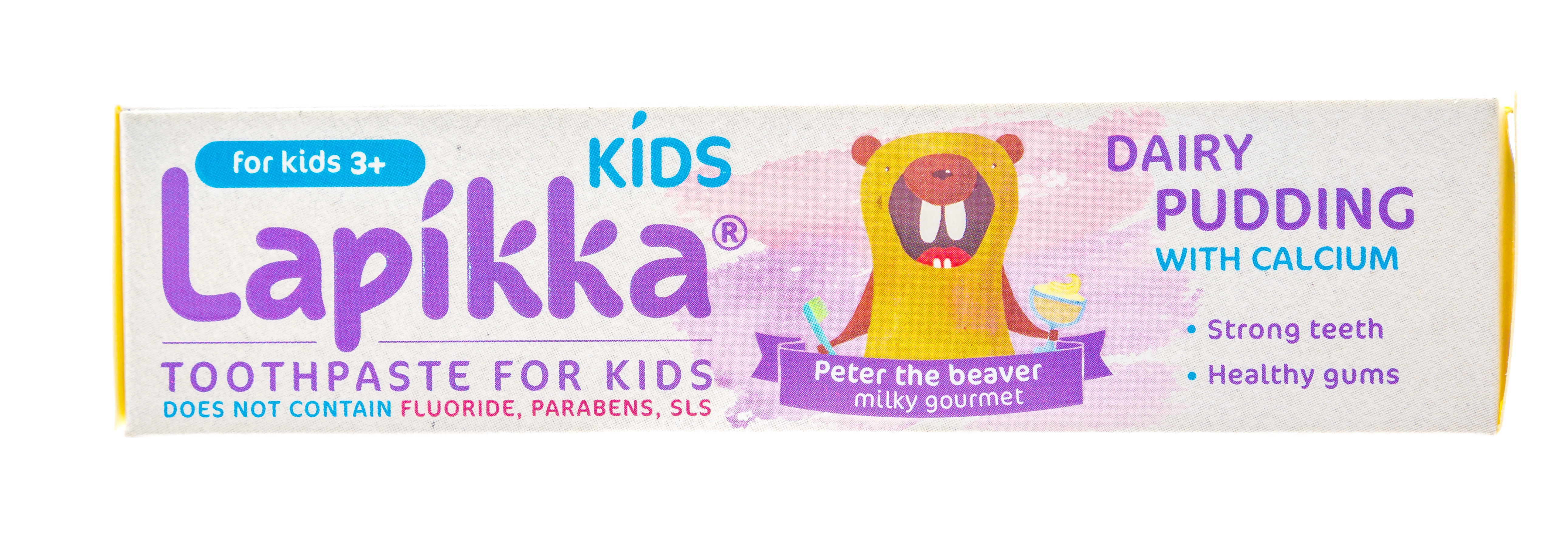 Лапикка Зубная паста Lapikka Kids Молочный пудинг с кальцием, 45 г (Lapikka, Lapikka) фото 2
