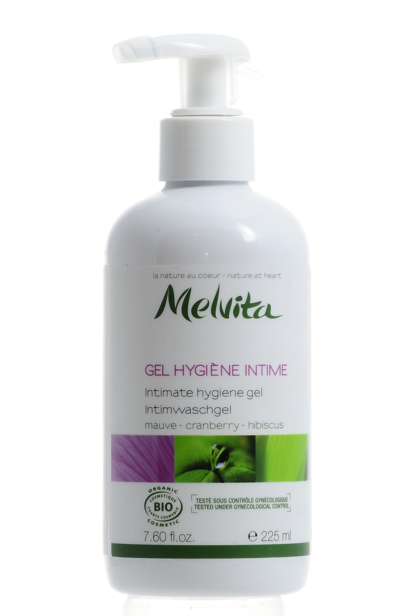 Мелвита Гель для интимной гигиены ощущение свежести, 225 мл (Melvita, Уход за телом) фото 2