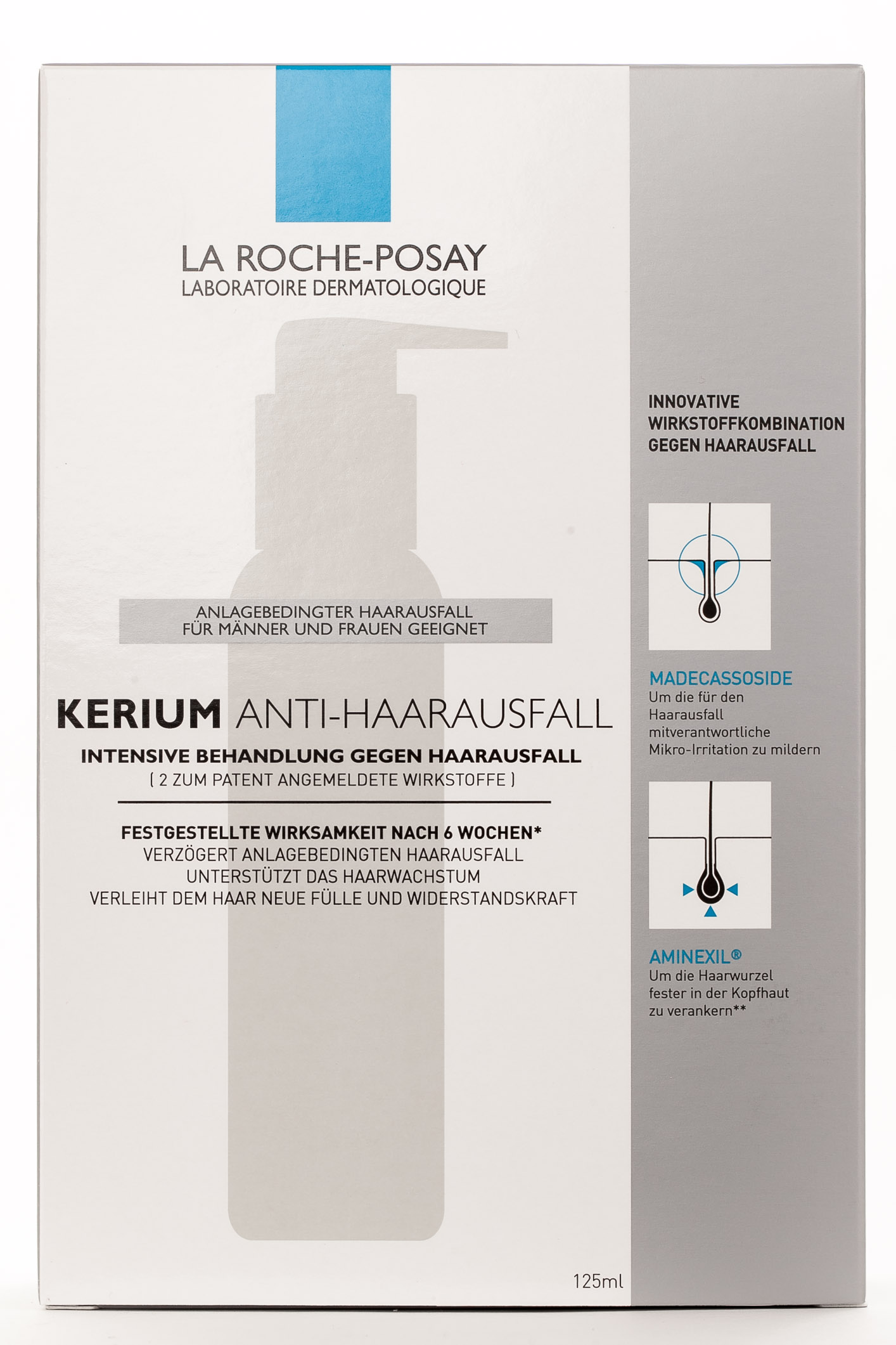 Ля Рош Позе Интенсивное средство против выпадения волос Кериум (La Roche-Posay, Kerium) фото 1