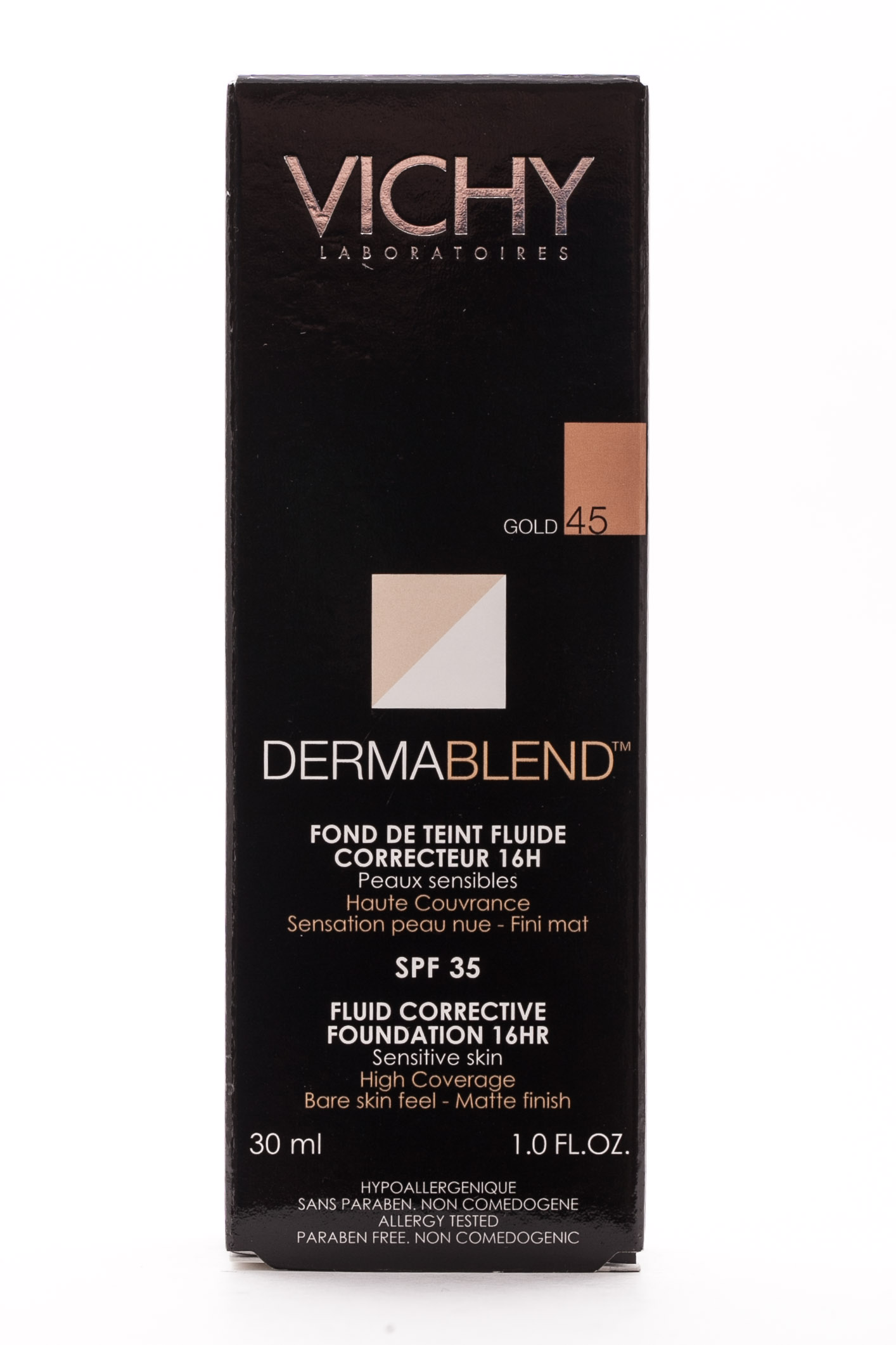 Виши Крем тональный корректирующий Дермабленд тон 45 30 мл (Vichy, Dermablend) фото 3