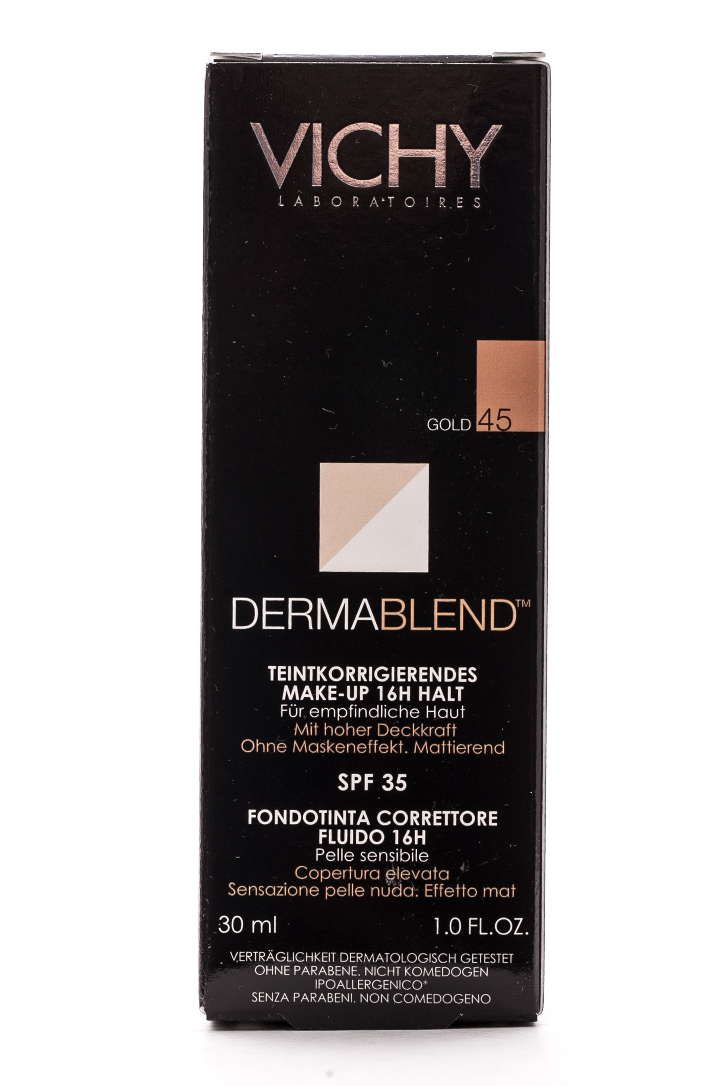 Виши Крем тональный корректирующий Дермабленд тон 45 30 мл (Vichy, Dermablend) фото 1