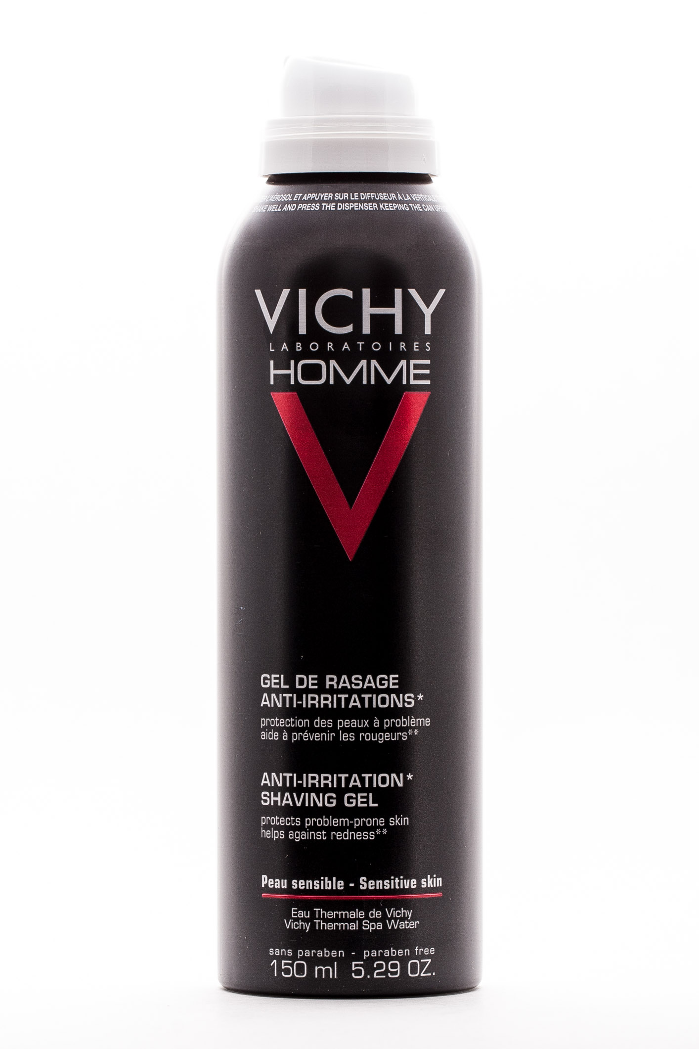 Виши Гель для бритья для чувствительной кожи, склонной к покраснению. Виши Ом 150 мл (Vichy, Vichy Homme) фото 1