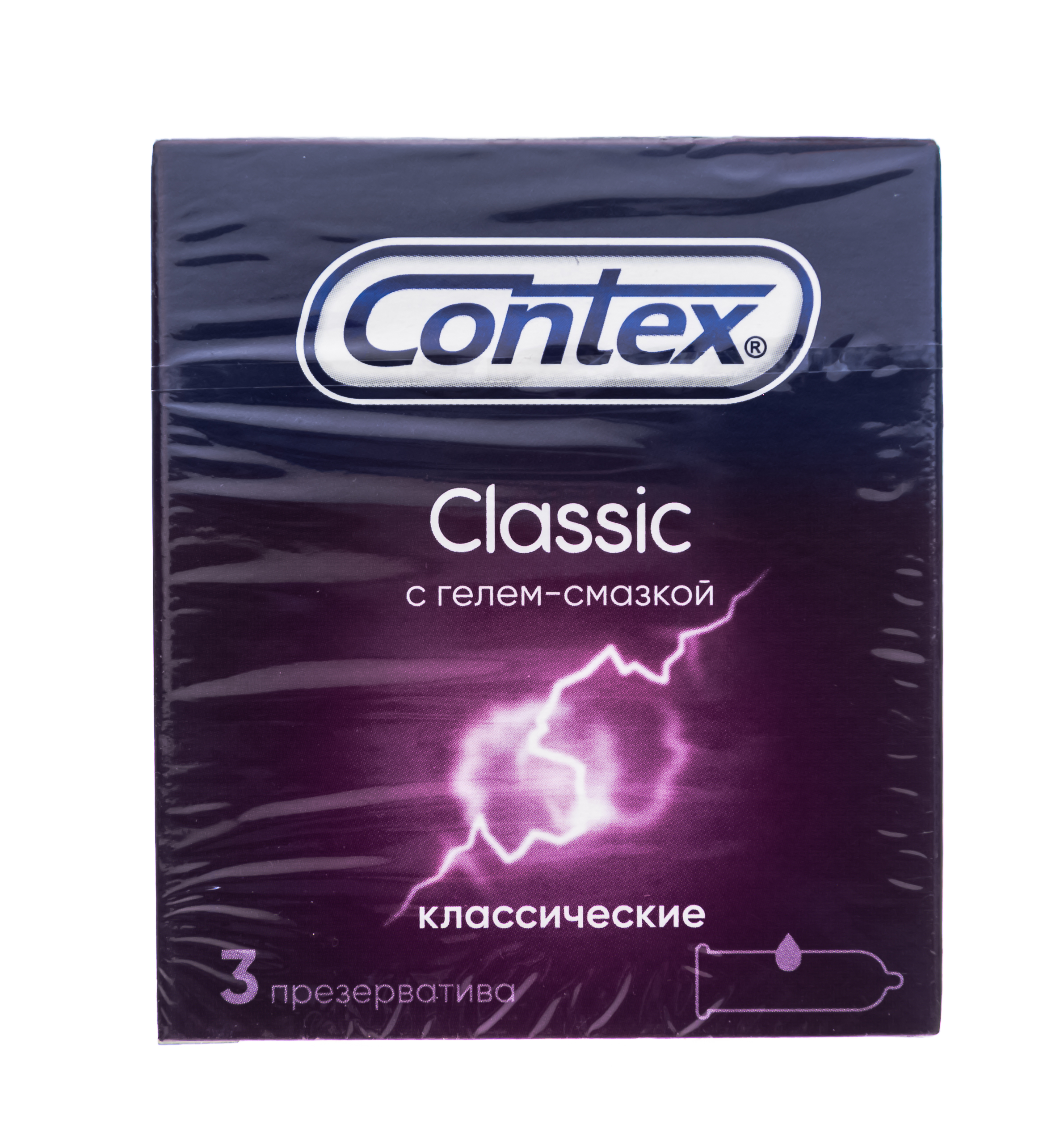 Контекс Презервативы Classic в силиконовой смазке, №3 (Contex, Презервативы) фото 1