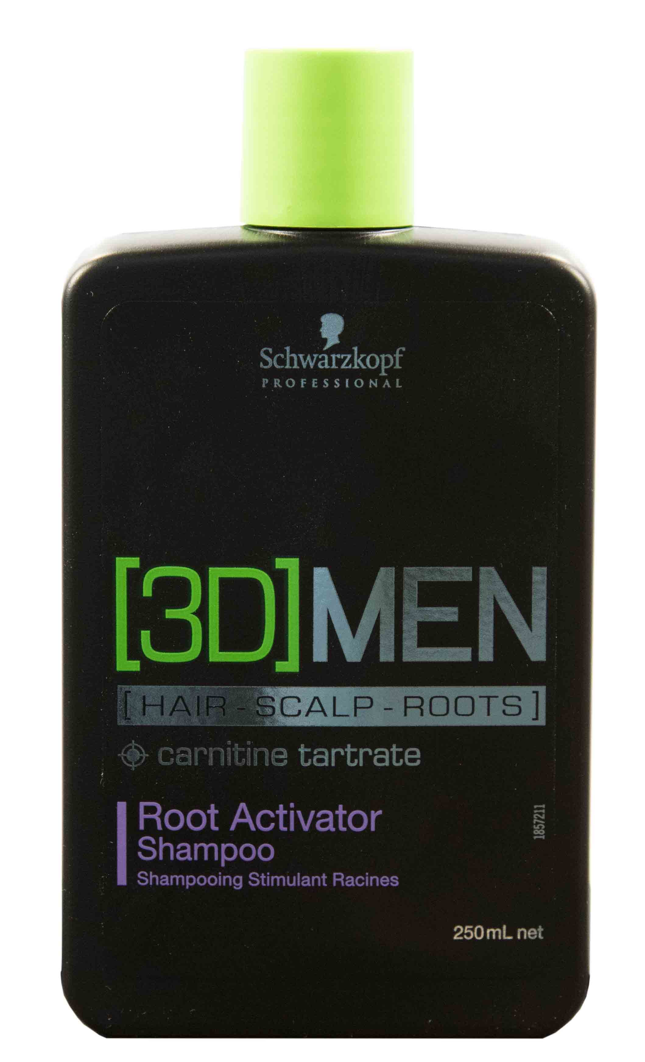 Шварцкопф Профешнл Шампунь активатор роста волос – очищение, 250 мл (Schwarzkopf Professional, [3D]MEN) фото 1