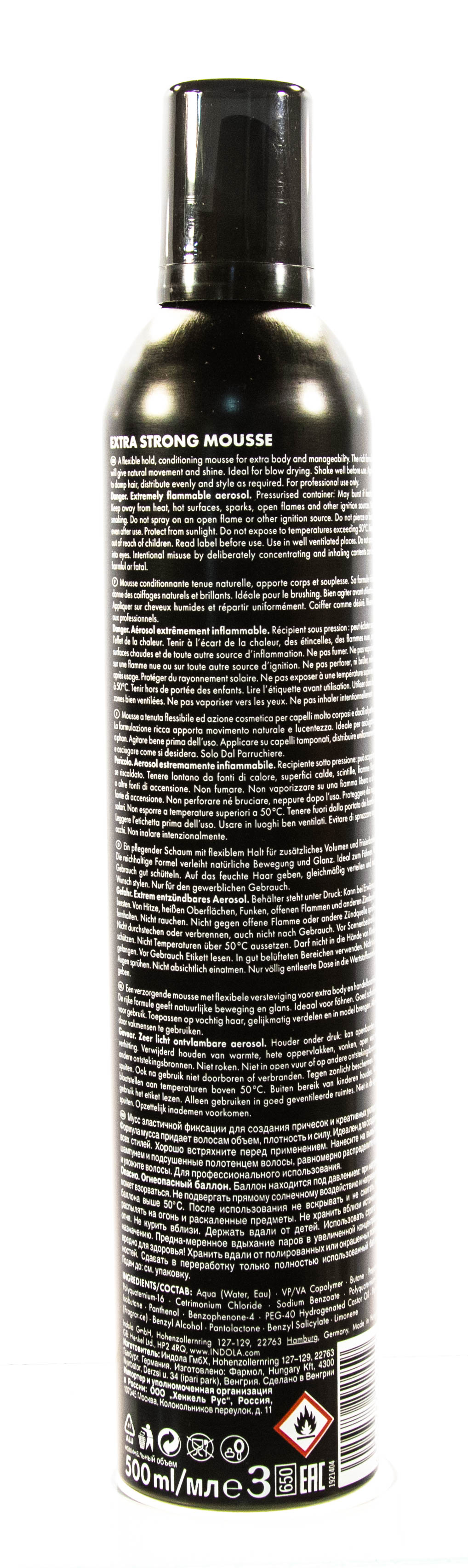 Индола Мусс для укладки, 500 мл (Indola, Стайлинг) фото 2