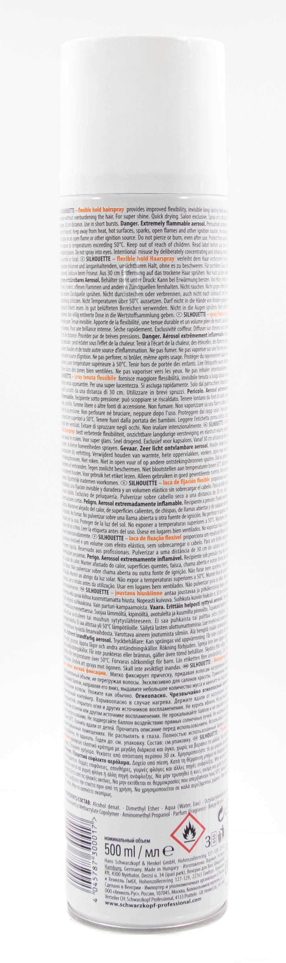 Шварцкопф Профешнл Безупречный мусс мягкой фиксации, 500 мл (Schwarzkopf Professional, Silhouette) фото 2