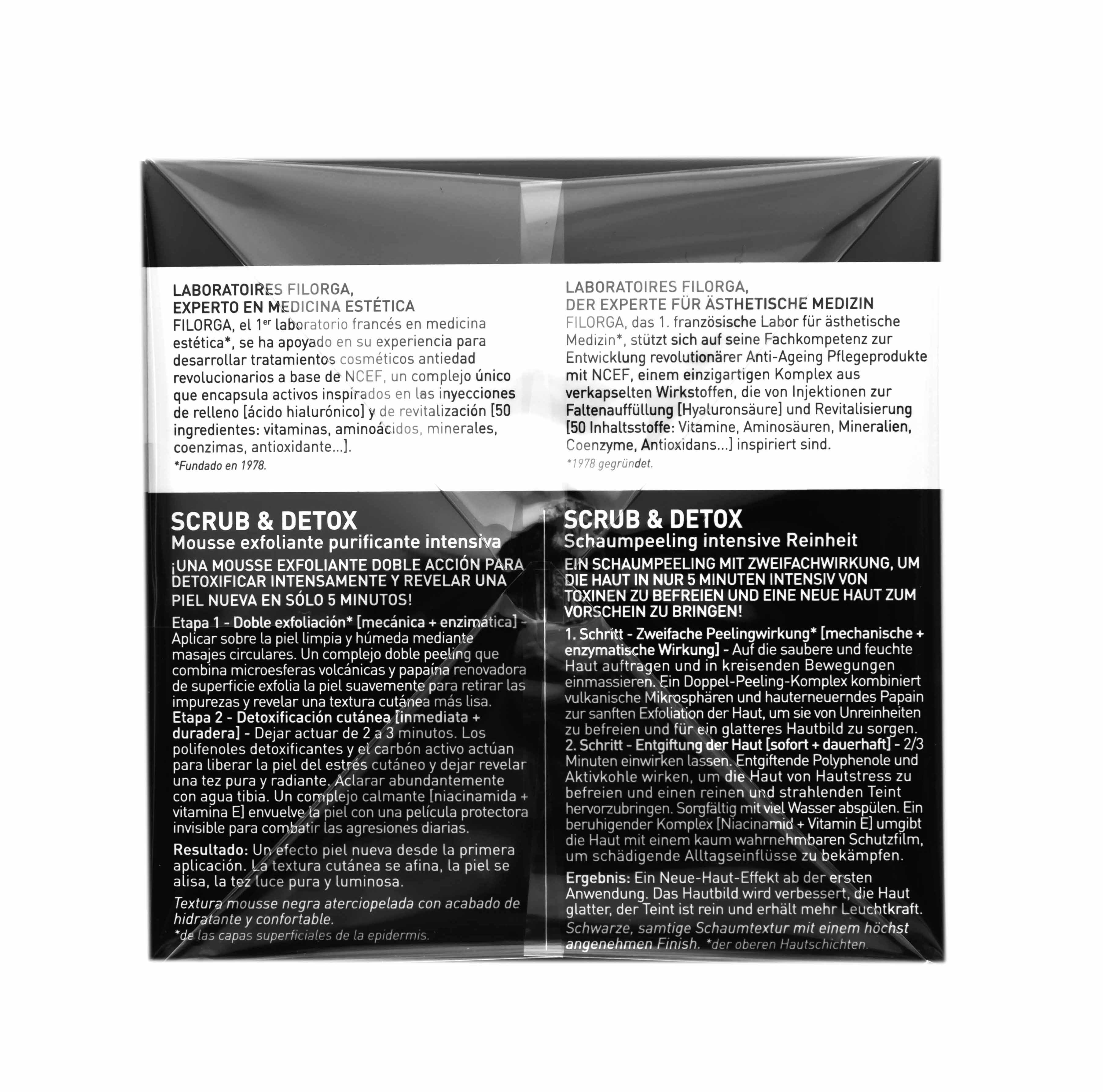 Филорга Эксфолиант-мусс для интенсивного очищения кожи Scrub-Detox, 50 мл (Filorga, Scrub & Mask) фото 8