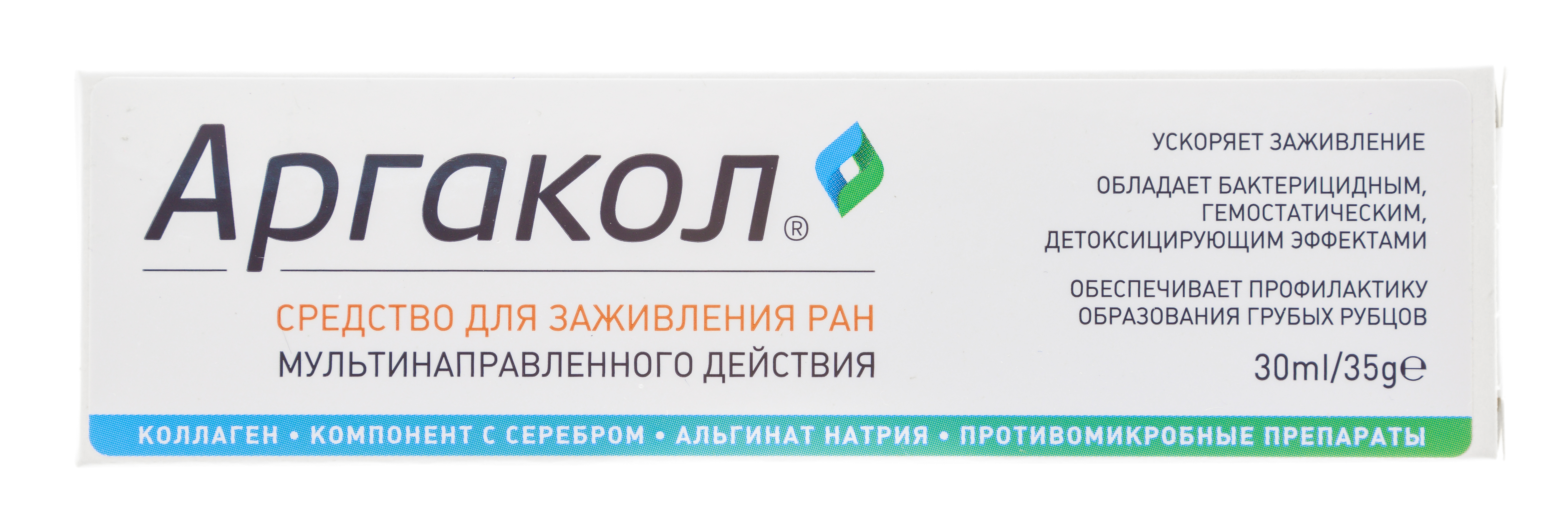 Рокс Аргакол Средство для заживления ран мультинаправленного действия, 35 гр (R.O.C.S., Специальные средства) фото 0