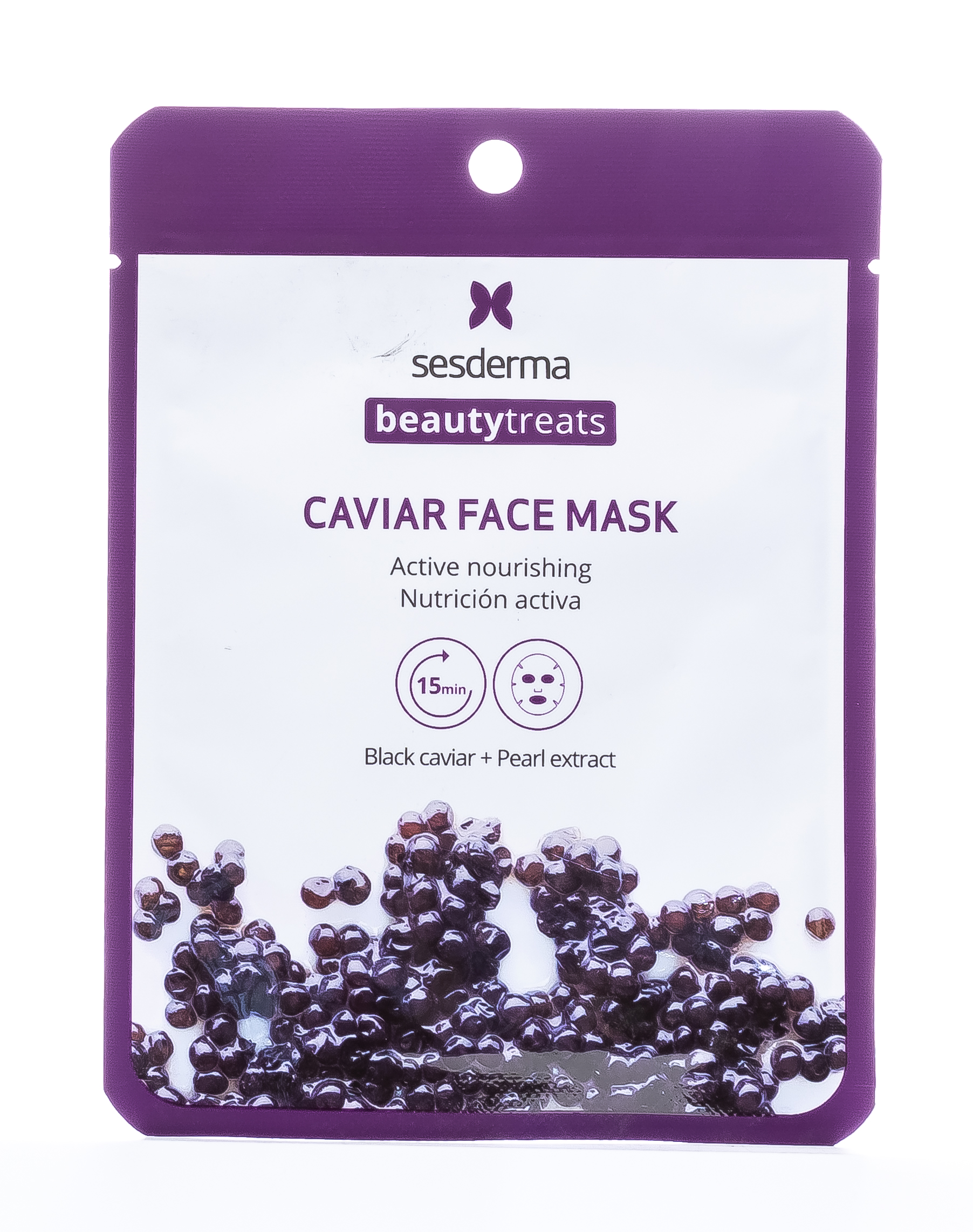 Сесдерма Маска питательная для лица Black caviar face mask, 1 шт (Sesderma, Beauty Treats) фото 1