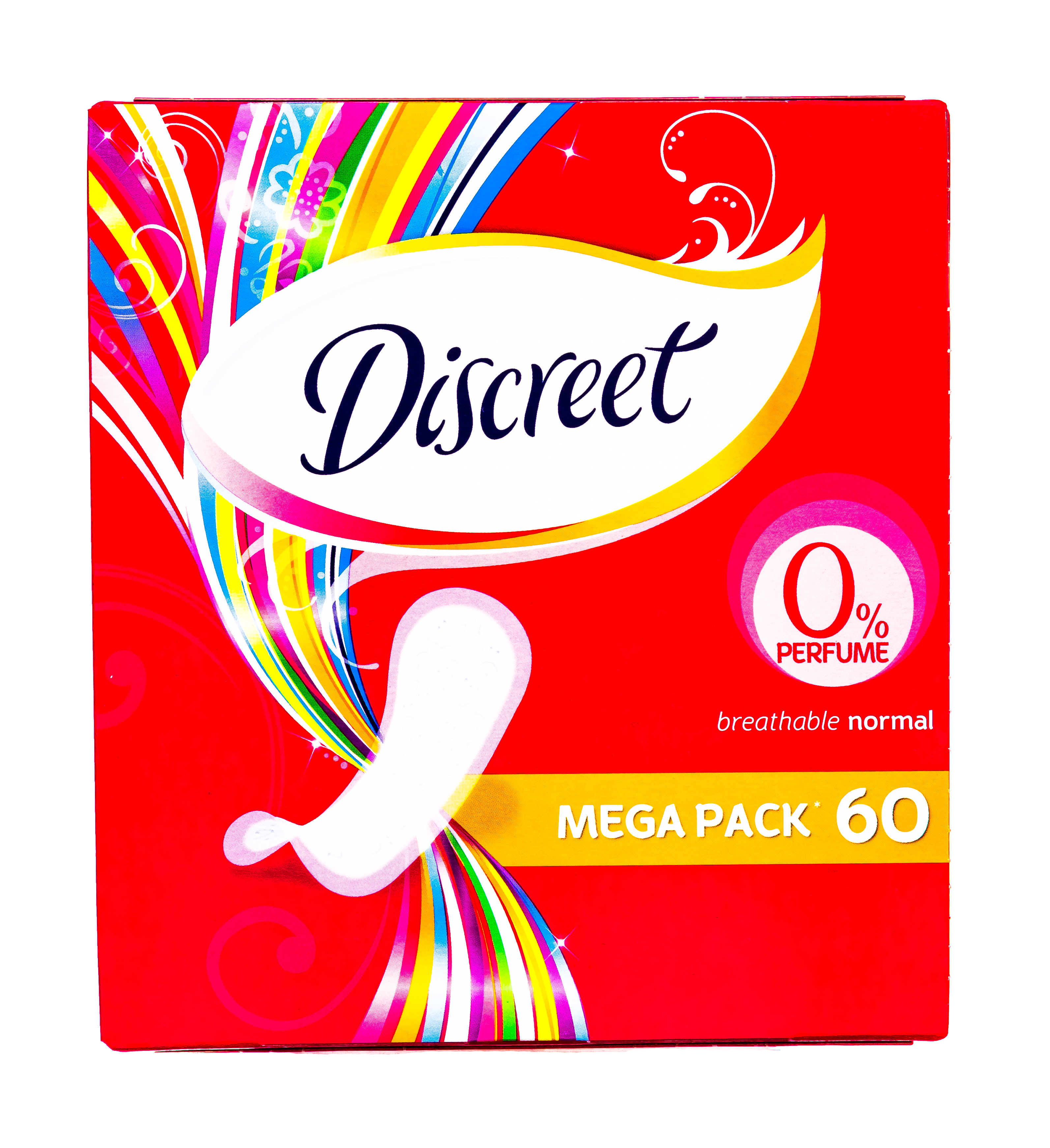 Discreet Ежедневные дышащие прокладки, 60 шт (Discreet, Normal) прокладки ежедневные discreet no perfume 60 шт