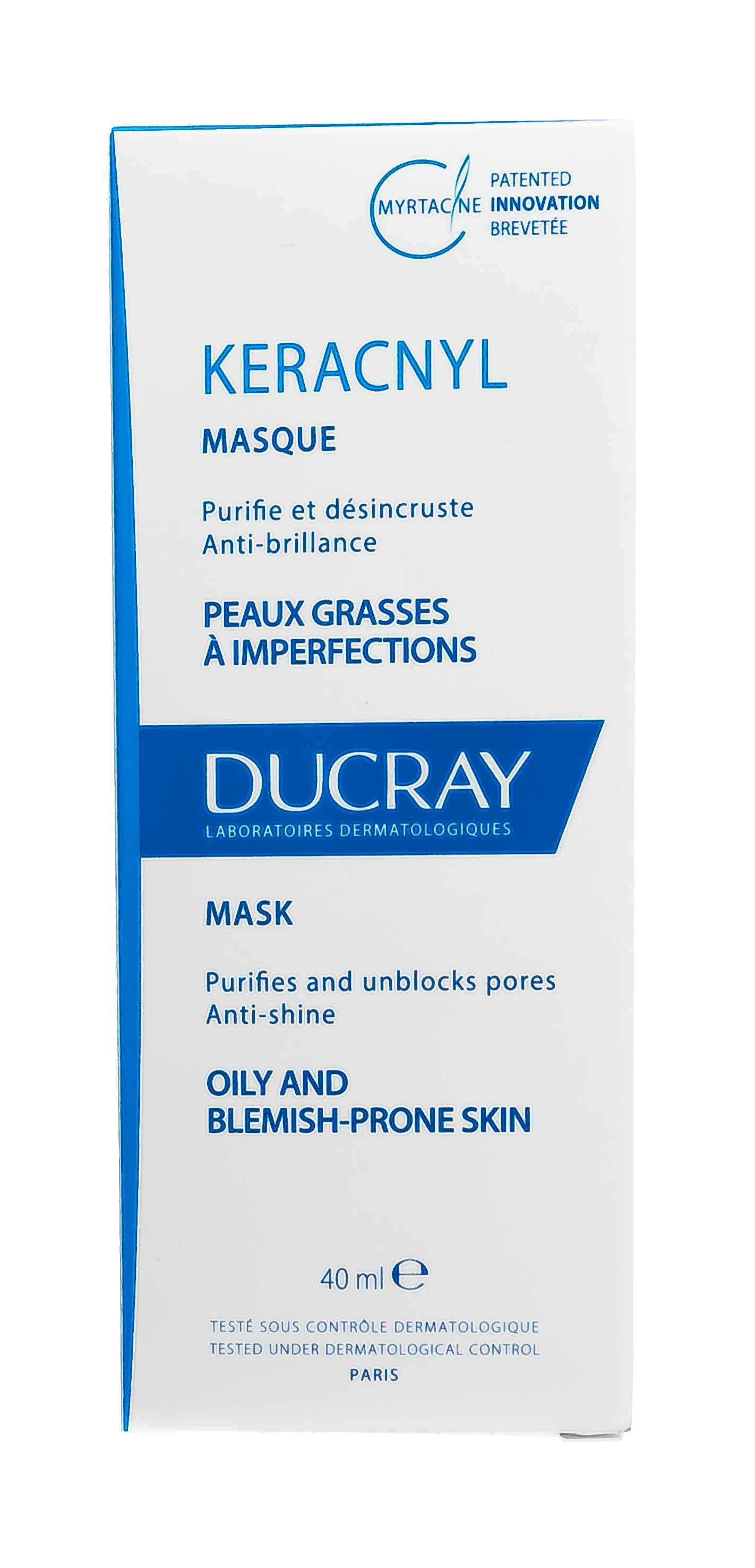 Дюкрэ Керакнил Очищающая маска 40 мл (Ducray, Проблемная кожа лица) фото 1