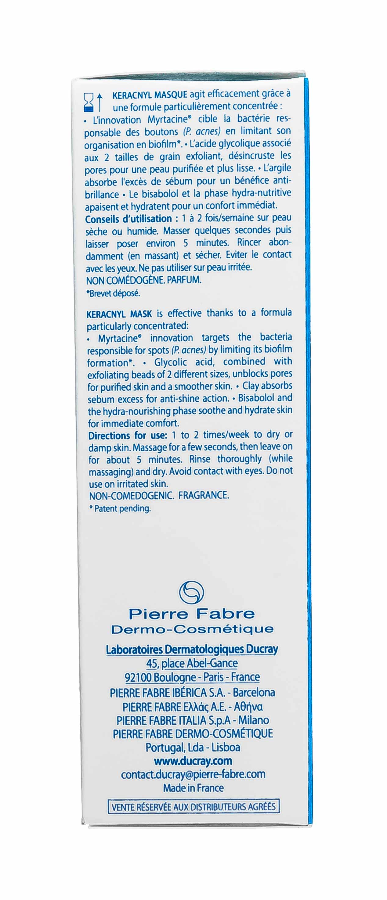 Дюкрэ Керакнил Очищающая маска 40 мл (Ducray, Проблемная кожа лица) фото 7