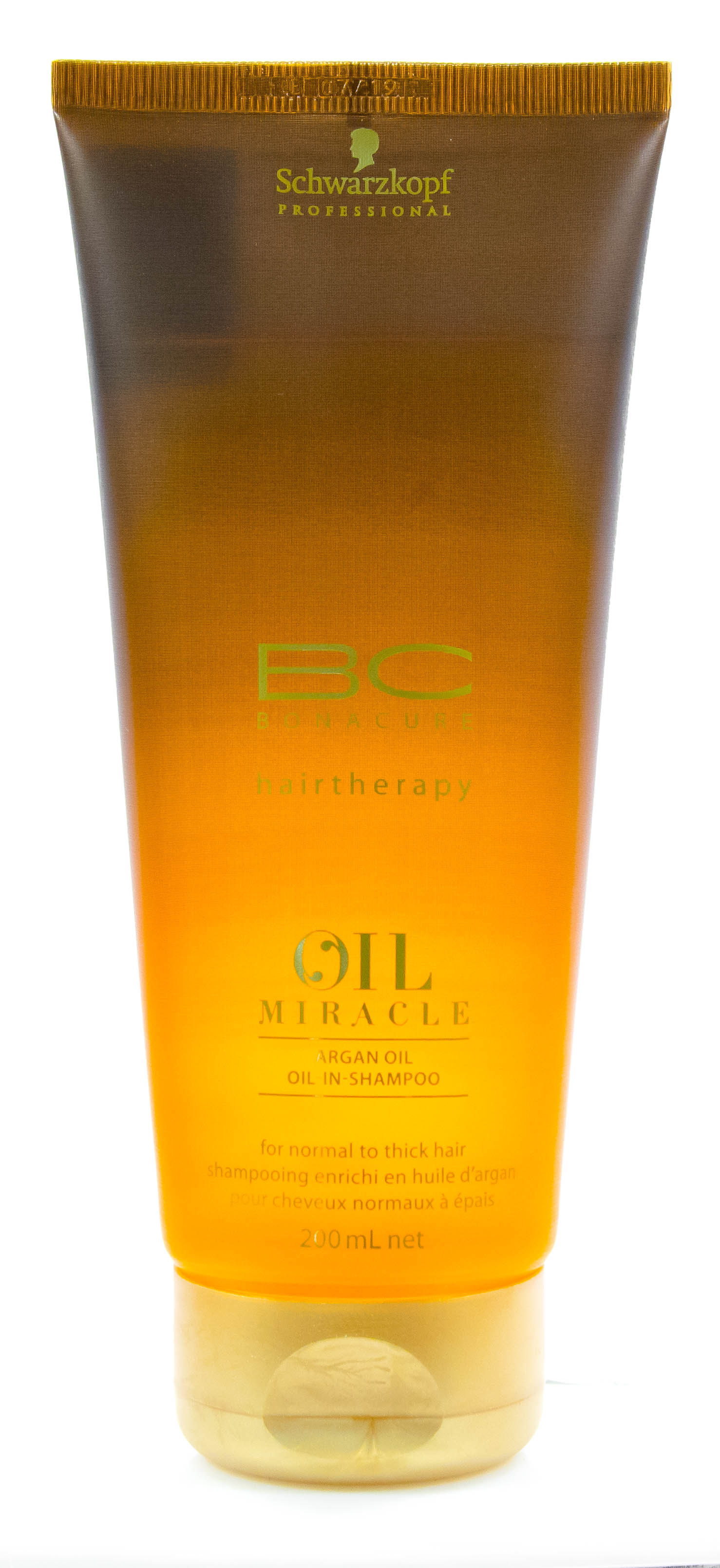Шварцкопф Профешнл Шампунь для жёстких и толстых волос 200 мл (Schwarzkopf Professional, Oil Miracle) фото 1