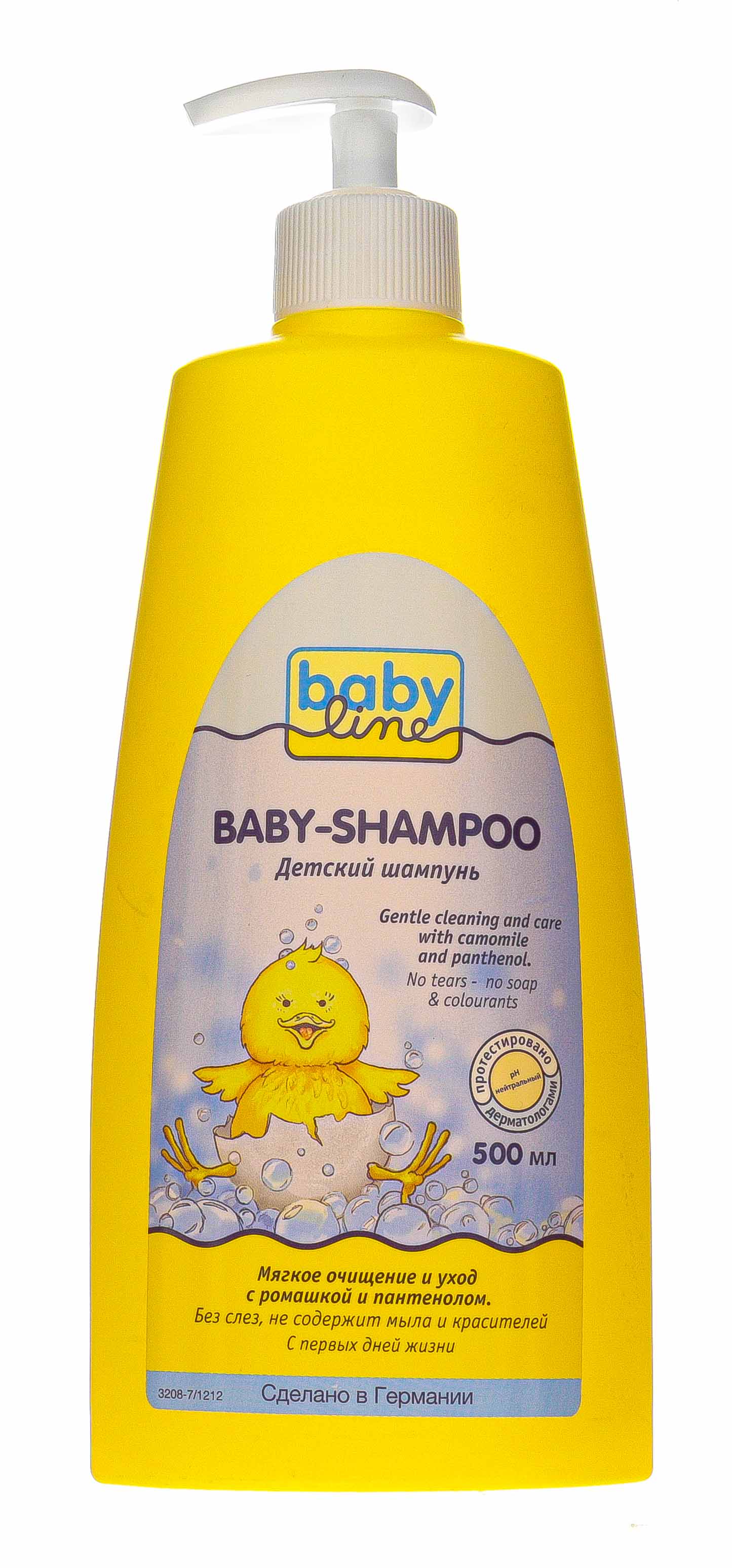 Бейби Лайн Шампунь для младенцев помпа 500мл (Baby line, Для волос) фото 1