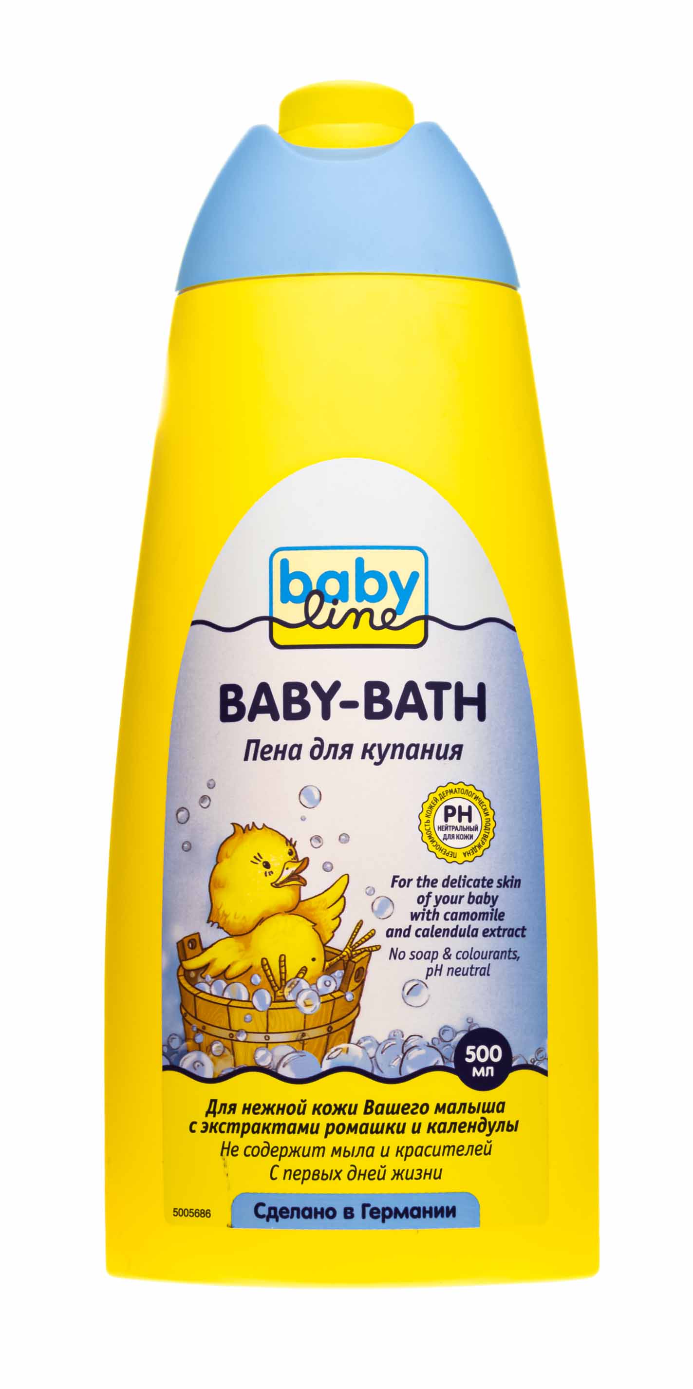 Бейби Лайн Пена для купания 500мл (Baby line, Для купания) фото 1