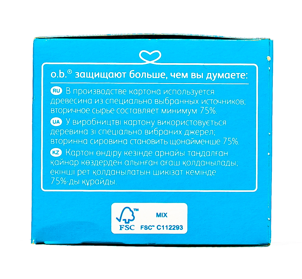 О Би Тампоны супер  32 штуки (O.B., ProComfort) фото 3