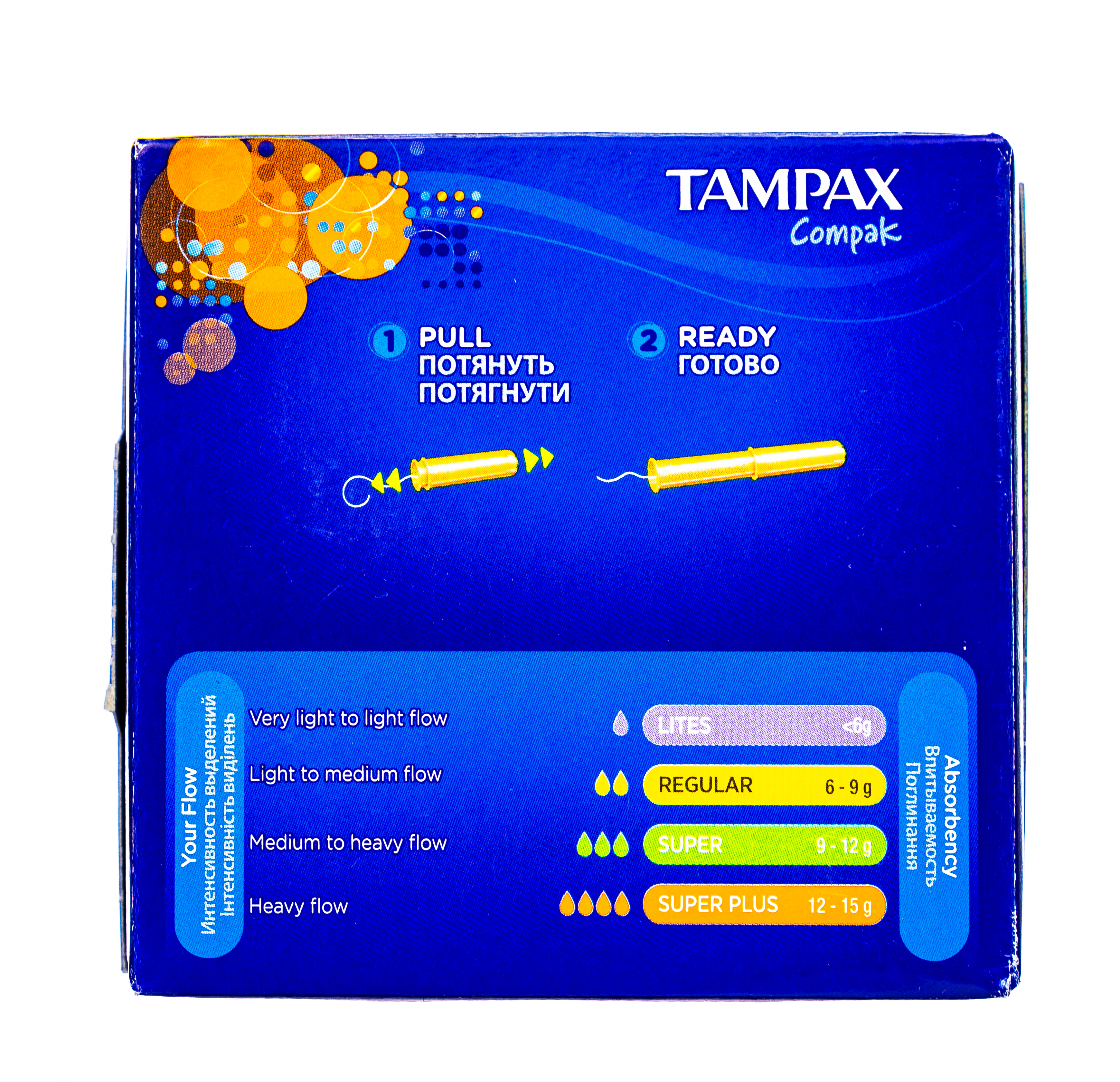 Тампакс Тампоны Компак с аппликатором регуляр №8 (Tampax, Compak) фото 3
