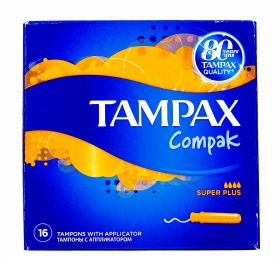 Tampax Тампоны Компак с аппликатором регуляр 8. фото