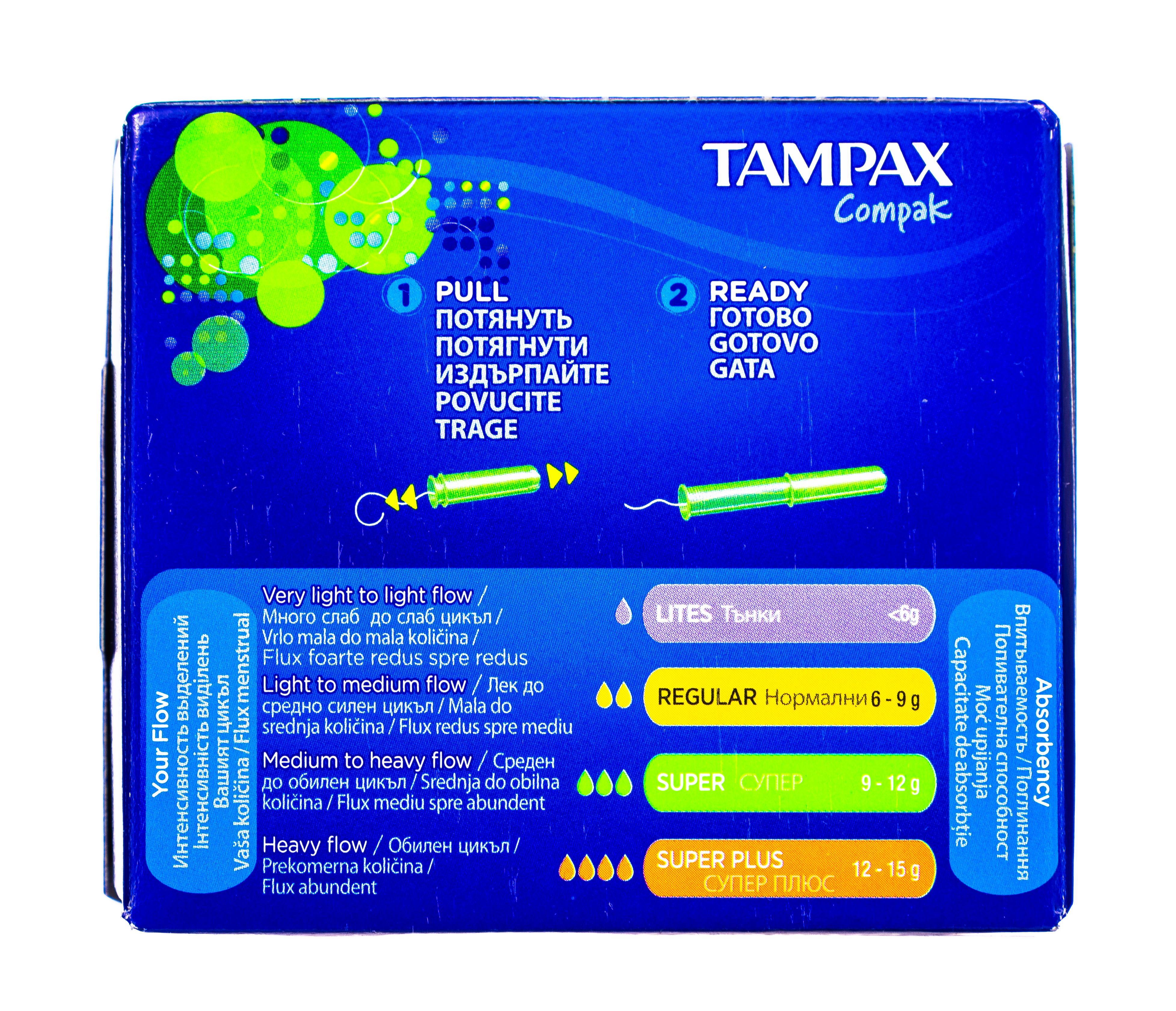 Тампакс Тампоны Компак с аппликатором Супер №8 (Tampax, Compak) фото 1