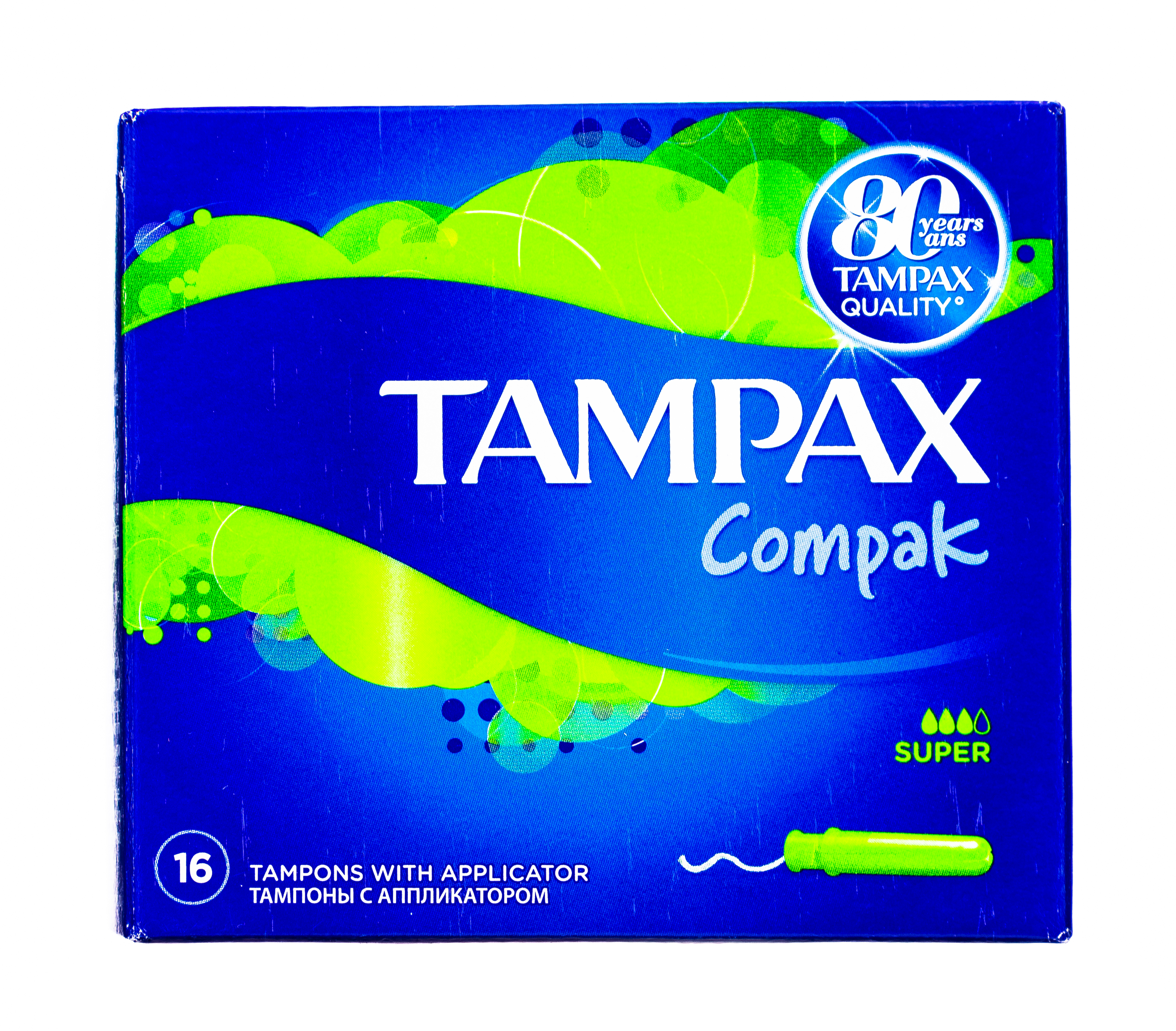 Тампакс Тампоны Компак с аппликатором Супер №8 (Tampax, Compak) фото 4