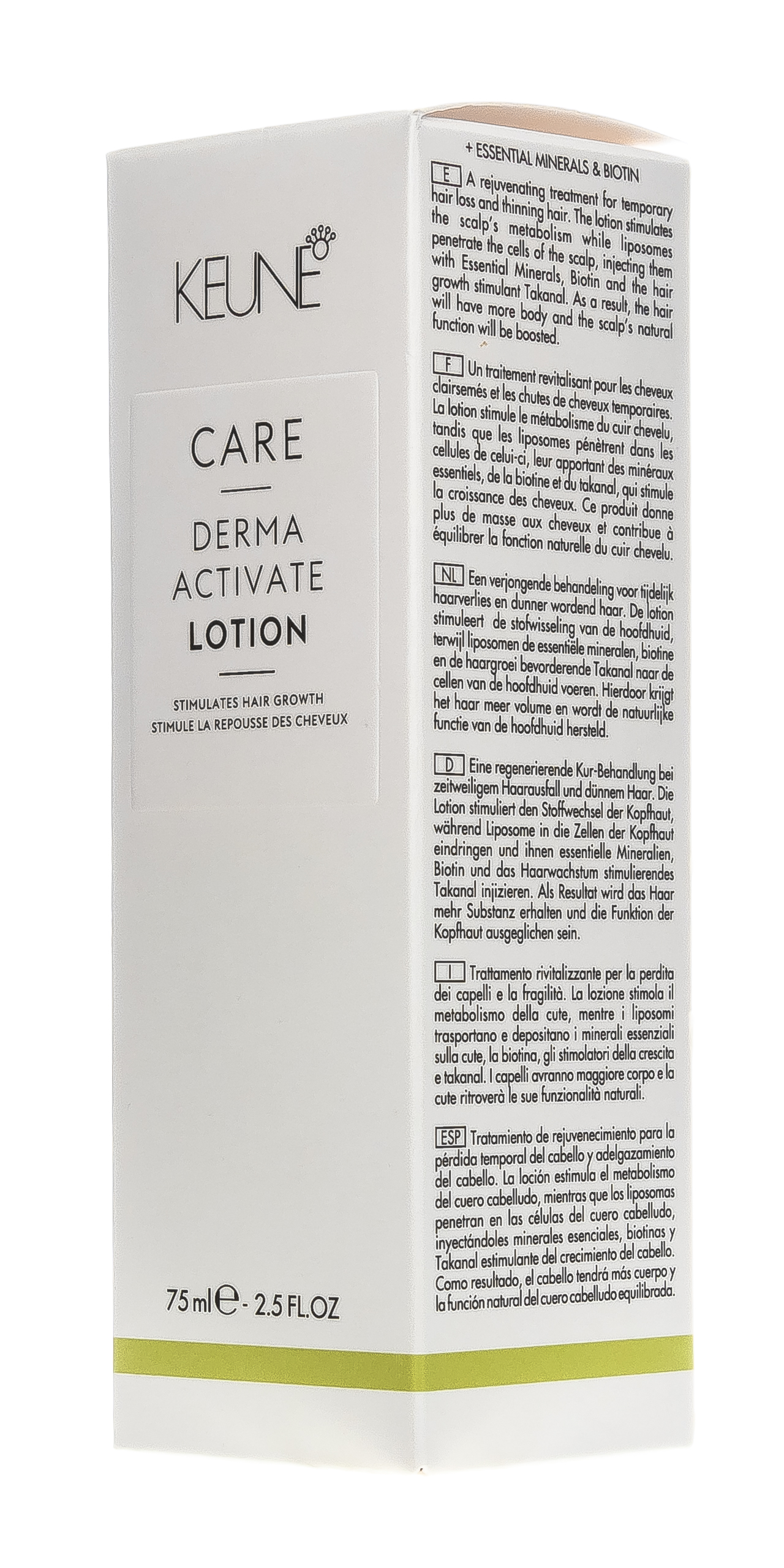 Кёне Лосьон против выпадения волос, 75 мл (Keune, Care) фото 2