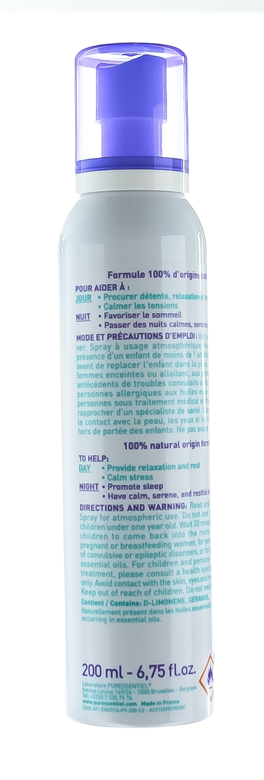 Пюресансьель Спрей для воздуха 12 эфирных масел, 200 мл (Puressentiel, Хорошее самочувствие) Пюресансьель Спрей для воздуха 12 эфирных масел, 200 мл (Puressentiel, Хорошее самочувствие) фото 5