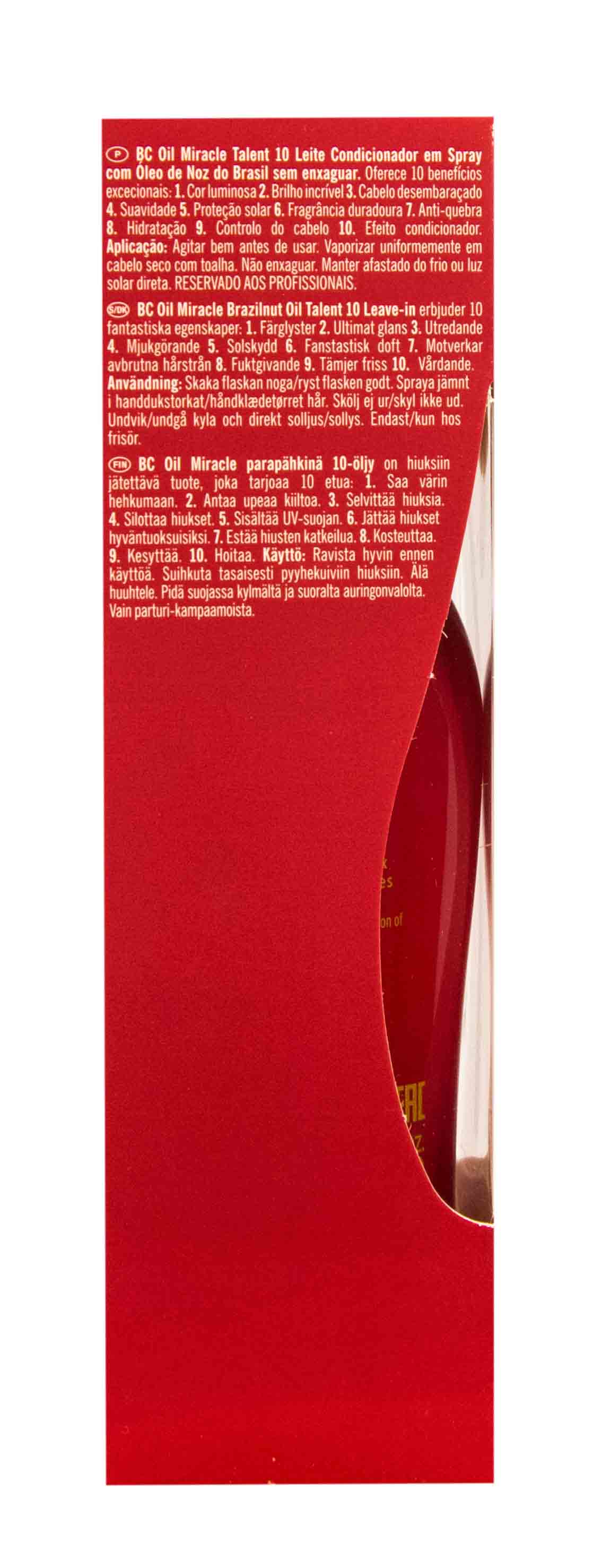 Шварцкопф Профешнл Спрей 10-в-1 Бразильский Орех 100 мл (Schwarzkopf Professional, Бразильский орех) фото 2