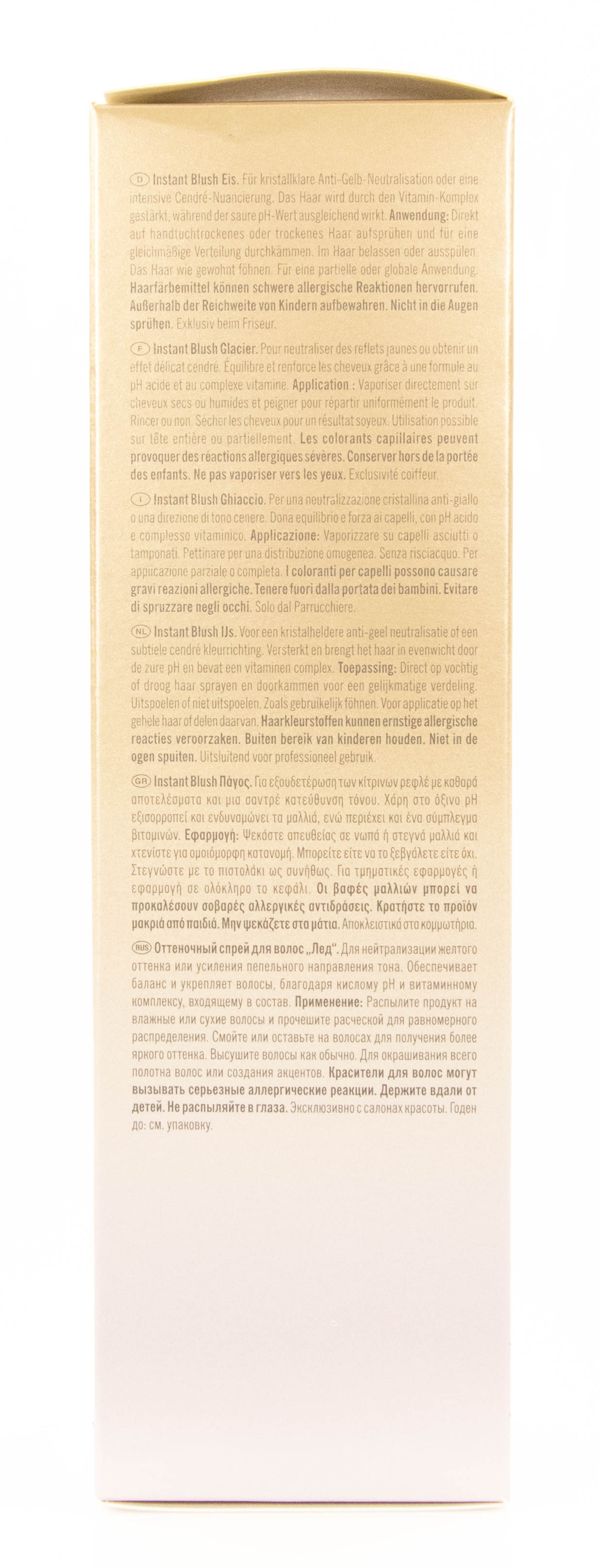 Шварцкопф Профешнл Оттеночный спрей для волос Лед 250 мл (Schwarzkopf Professional, Blondme) фото 3